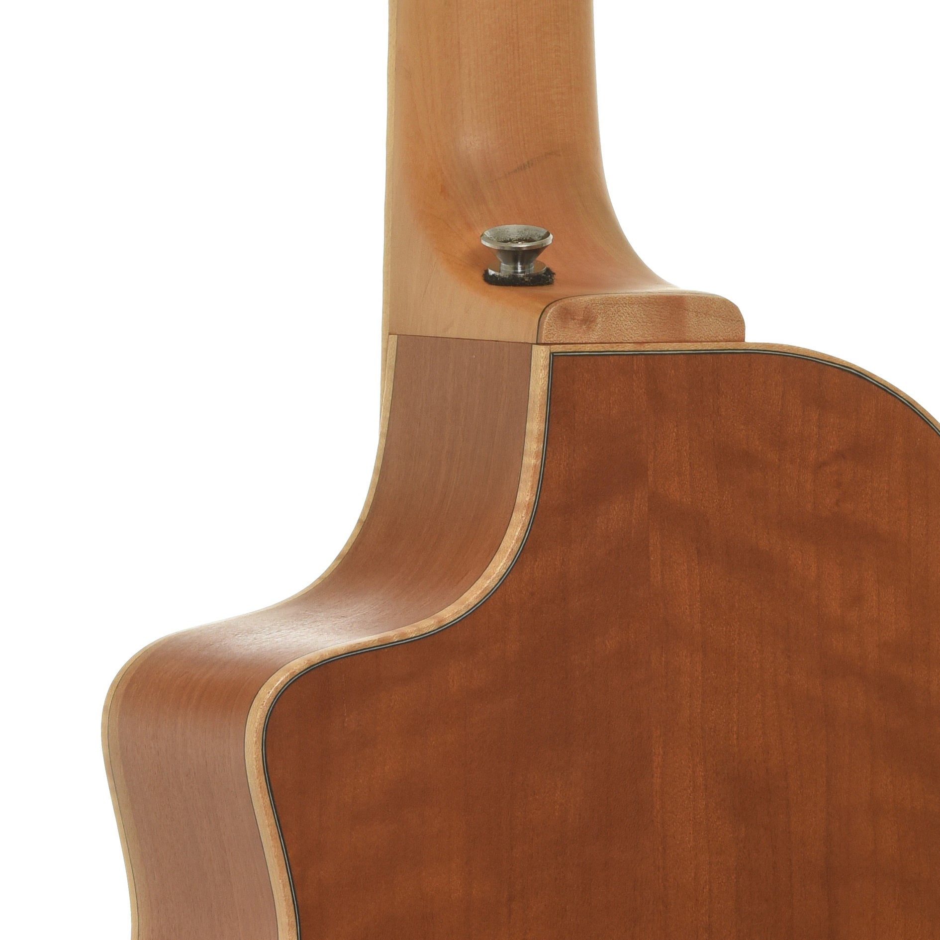 Neck joint of Mya-Moe Cutaway Classic Tenor Resonator Ukulele 