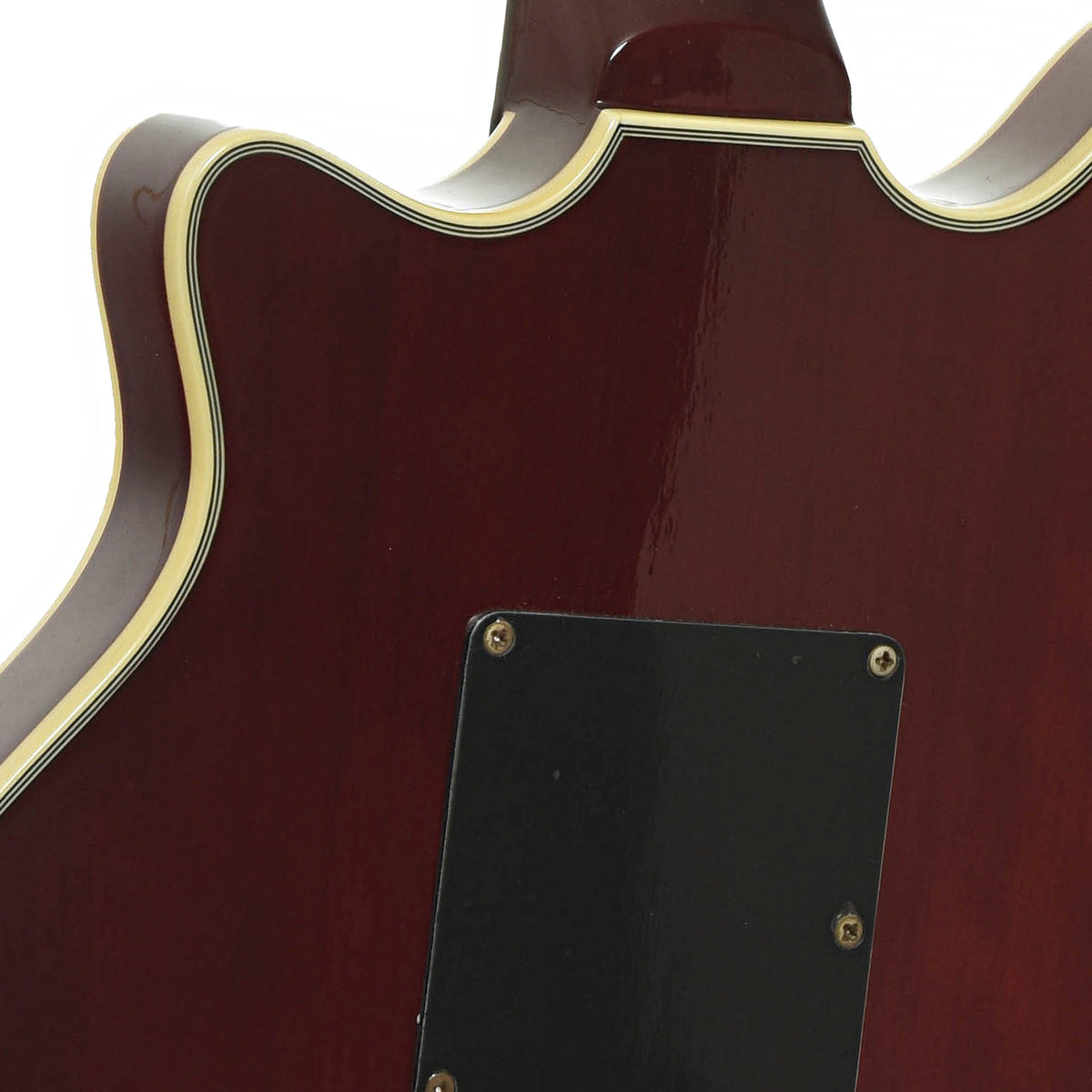 Neck joint of Burns Brian May Signature Electric Guitar