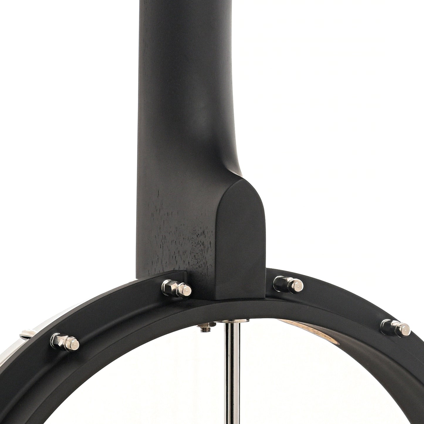 Neck joint of Gold Tone AC-12FL 12" Fretless Openback Banjo 