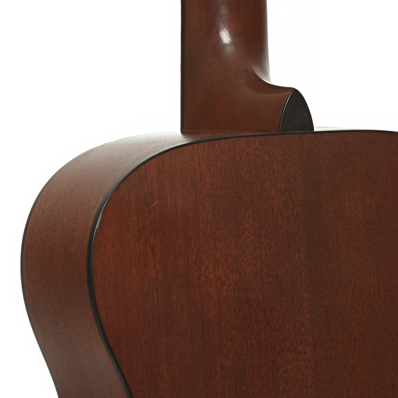 Neck joint of Martin 00-15M Custom Acoustic Guitar 