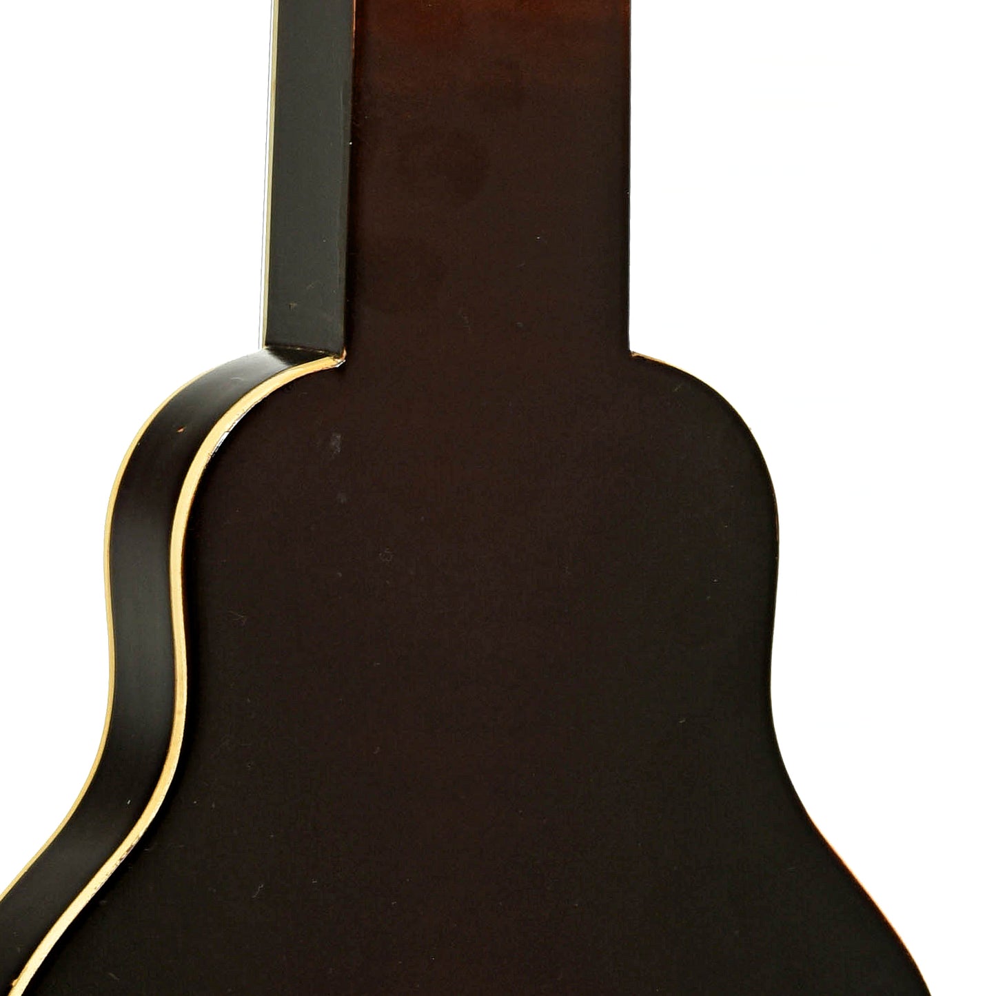 Rear neck joint of Sherwood Deluxe Lap Steel Guitar 