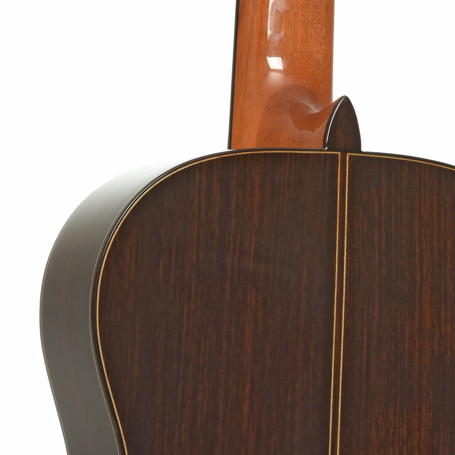 Neck joint of Alhambra Linea Professional Classical Acoustic Guitar