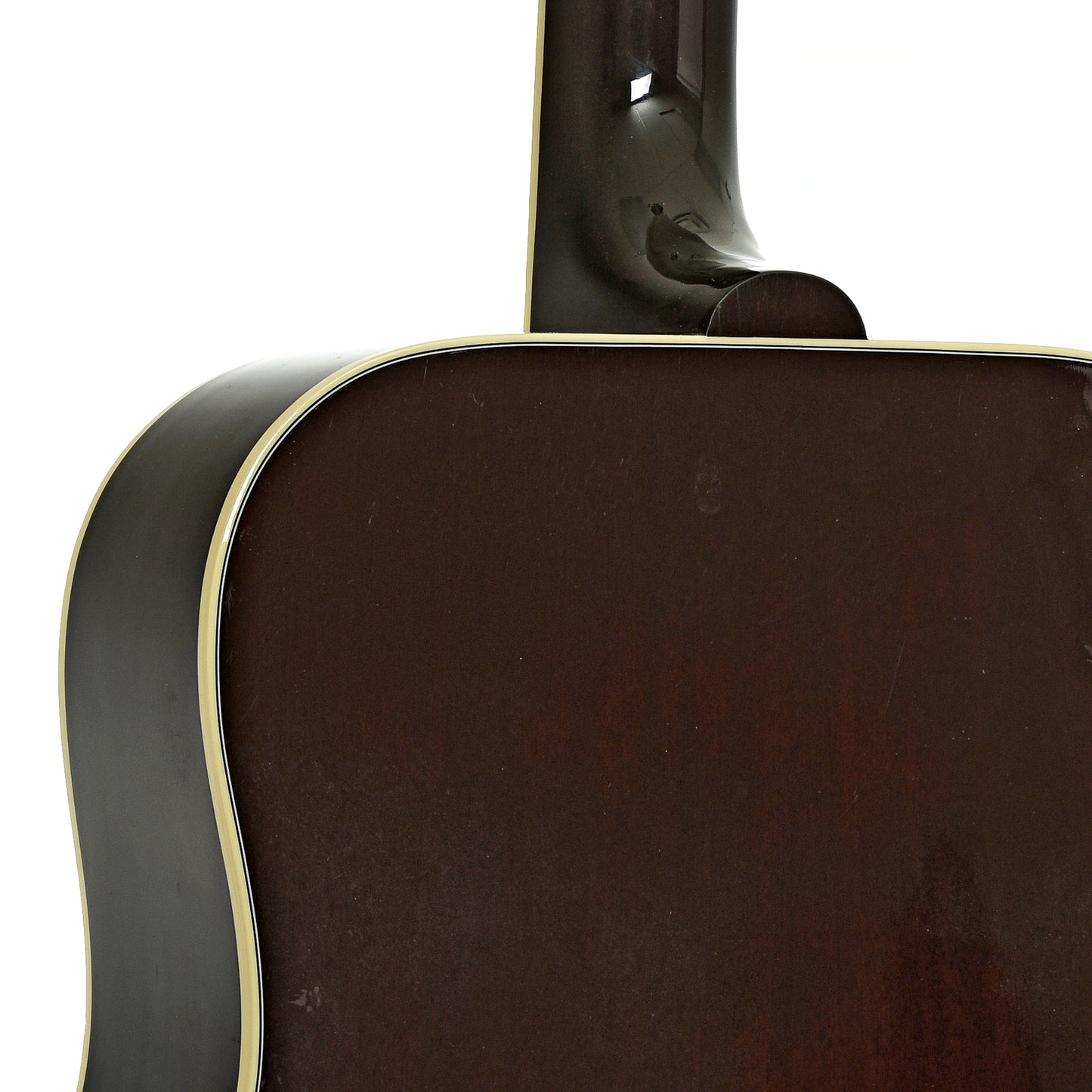 Neck joint of Gibson Hummingbird Standard Acoustic-Electric Guitar