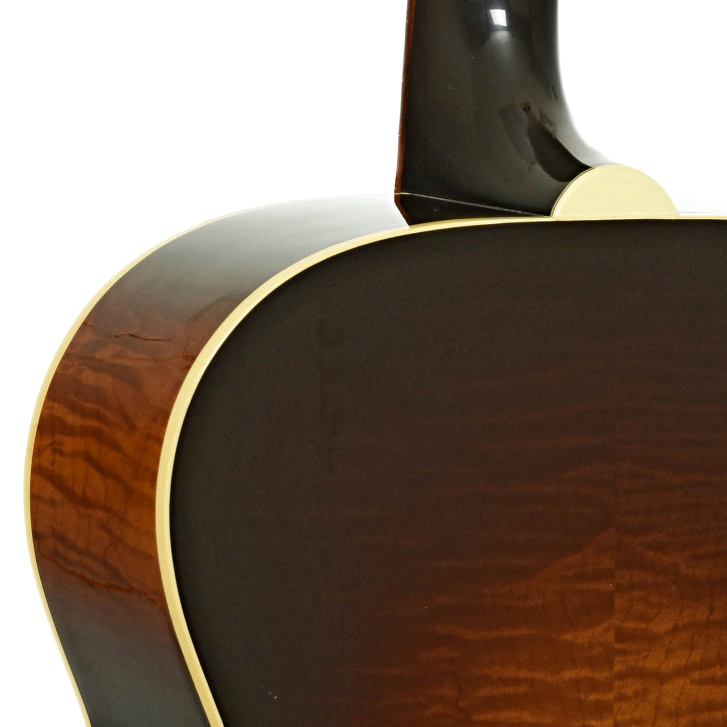 Neck joint of Gibson J-100 Custom Acoustic Guitar