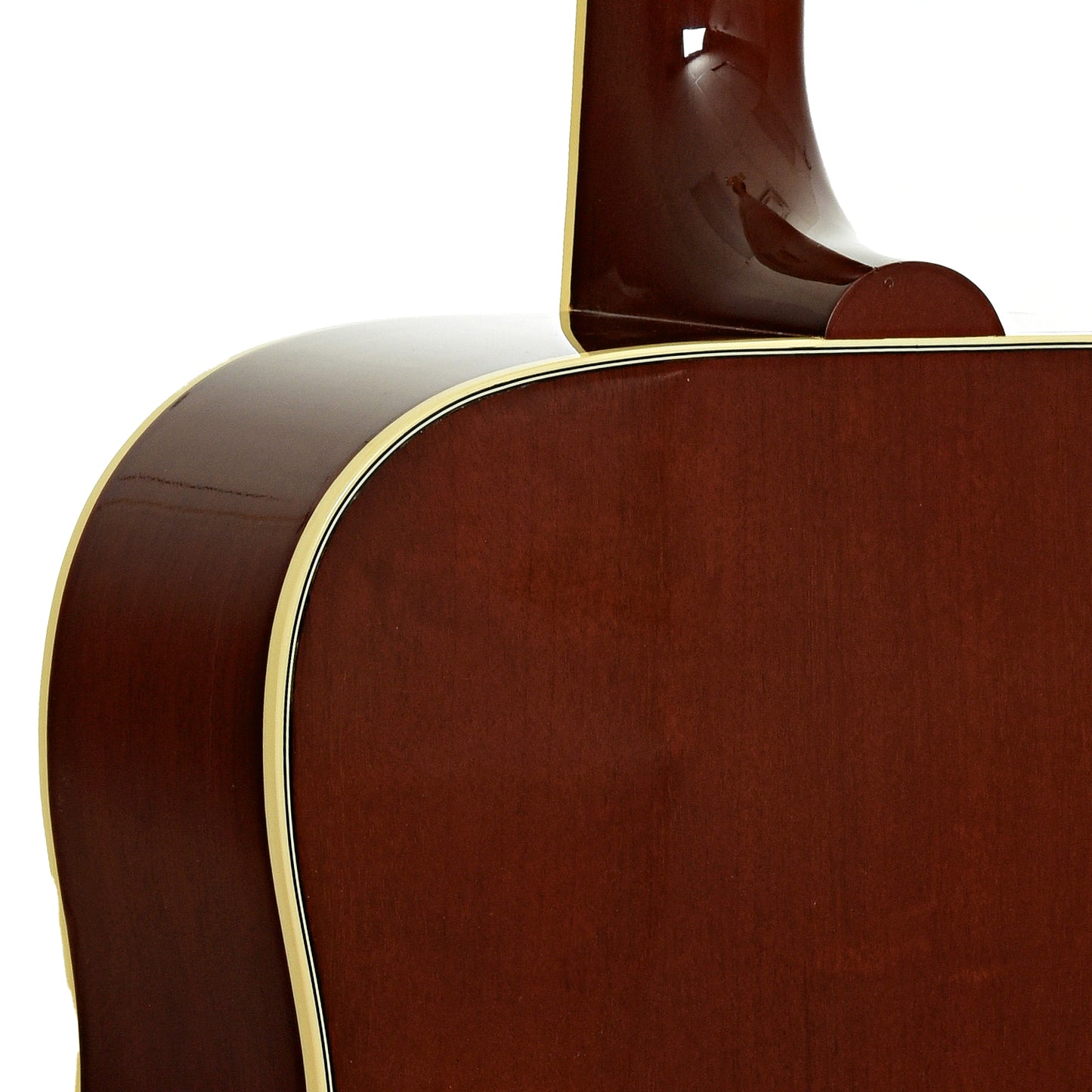 Neck joint of Gibson Hummingbird 60's Authentic Acoustic Guitar