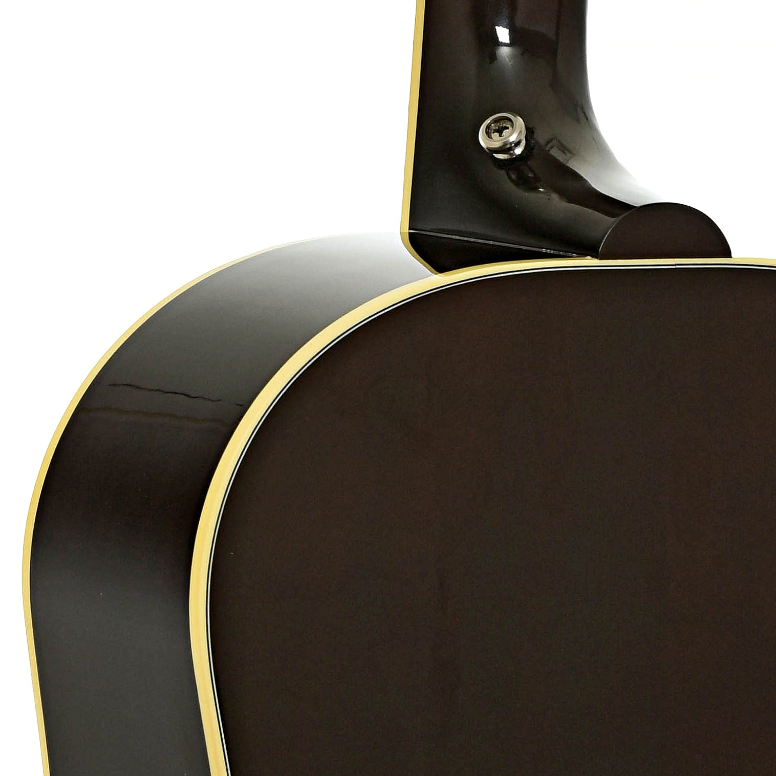 Neck joint of Gibson Southern Jumbo Acoustic Guitar
