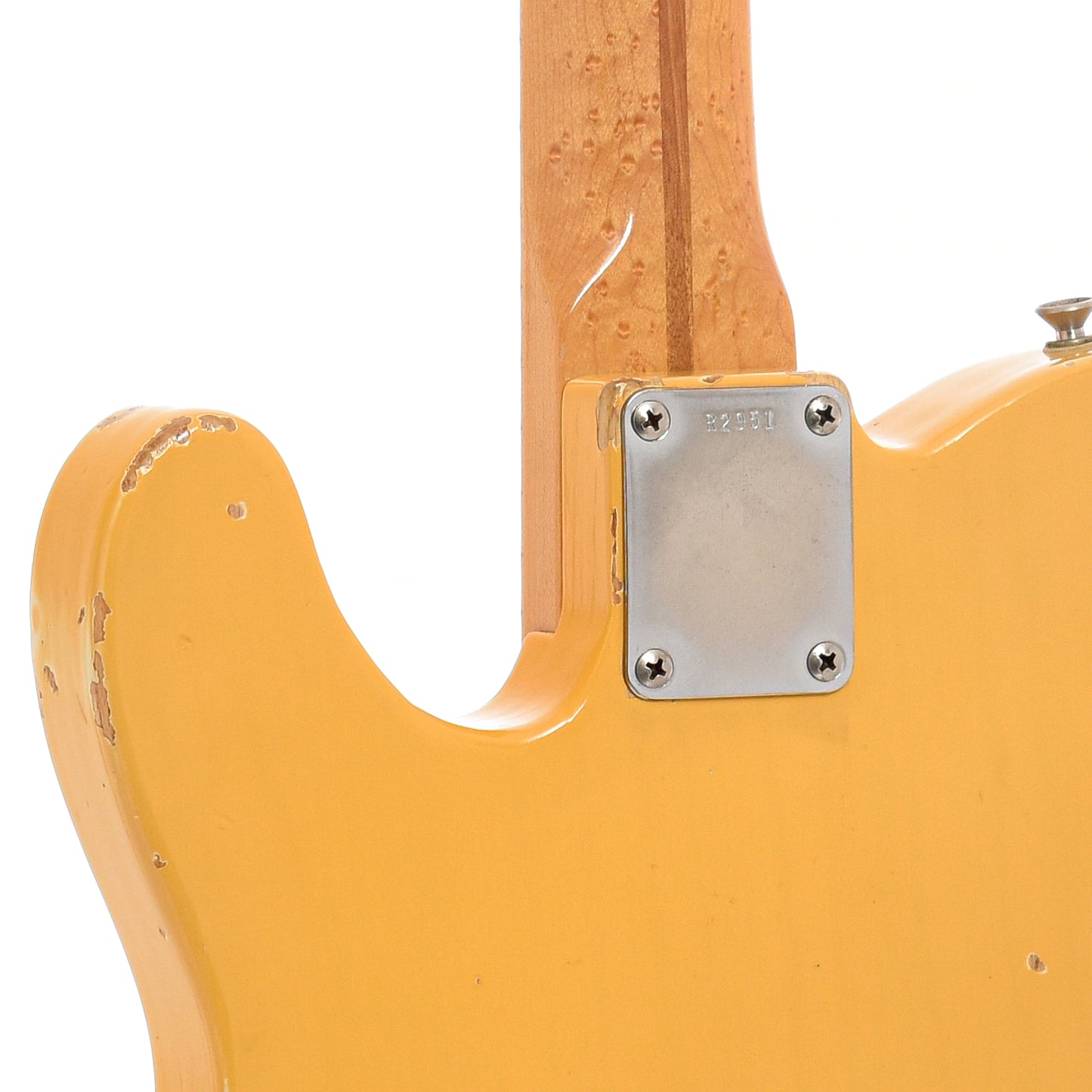 Neck joint of Fender Custom Shop Nocaster