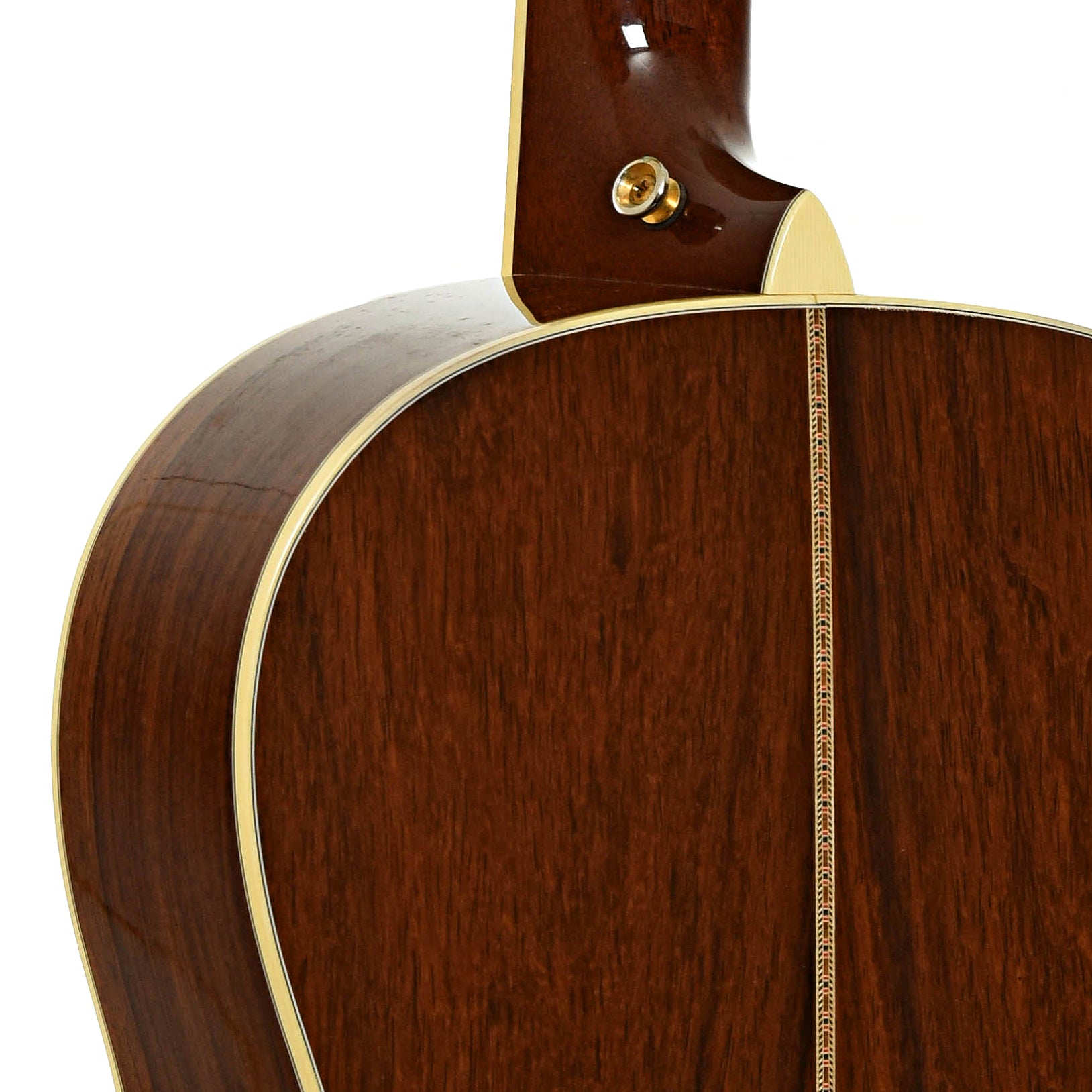 Neck joint of Martin 000-42 Custom Shop 12-Fret Madagascar Acoustic Guitar 