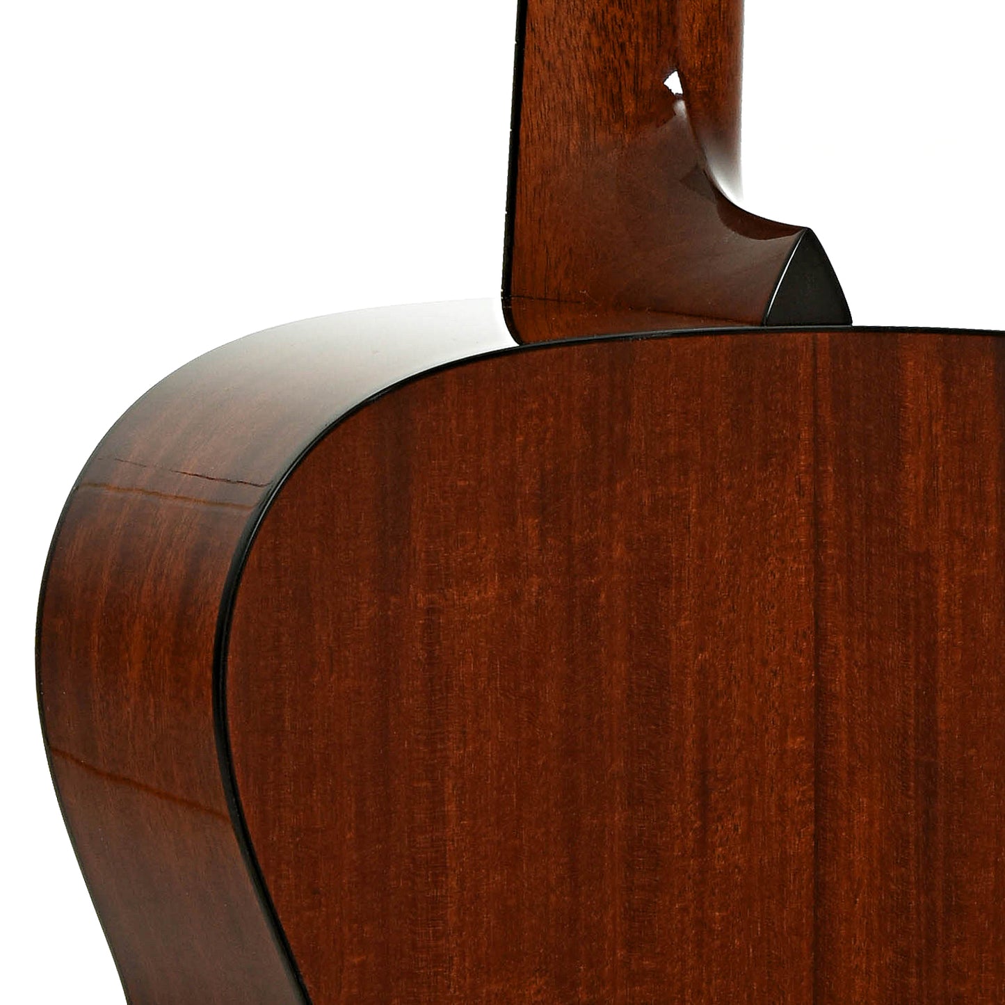 Neck joint of Collings OM1T Traditional Acoustic Guitar