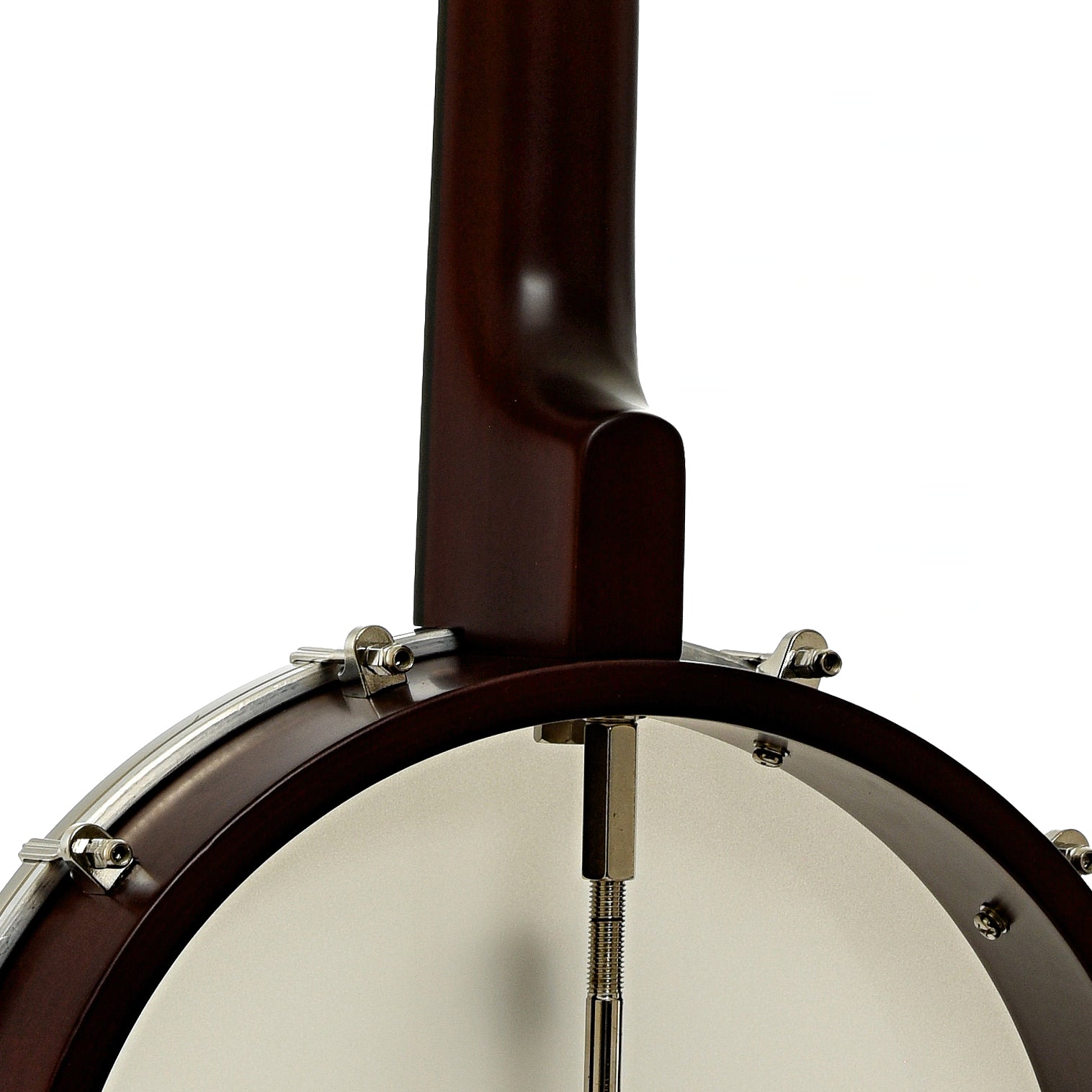 Neck joint of Recording King RKO-3S Open Back Banjo