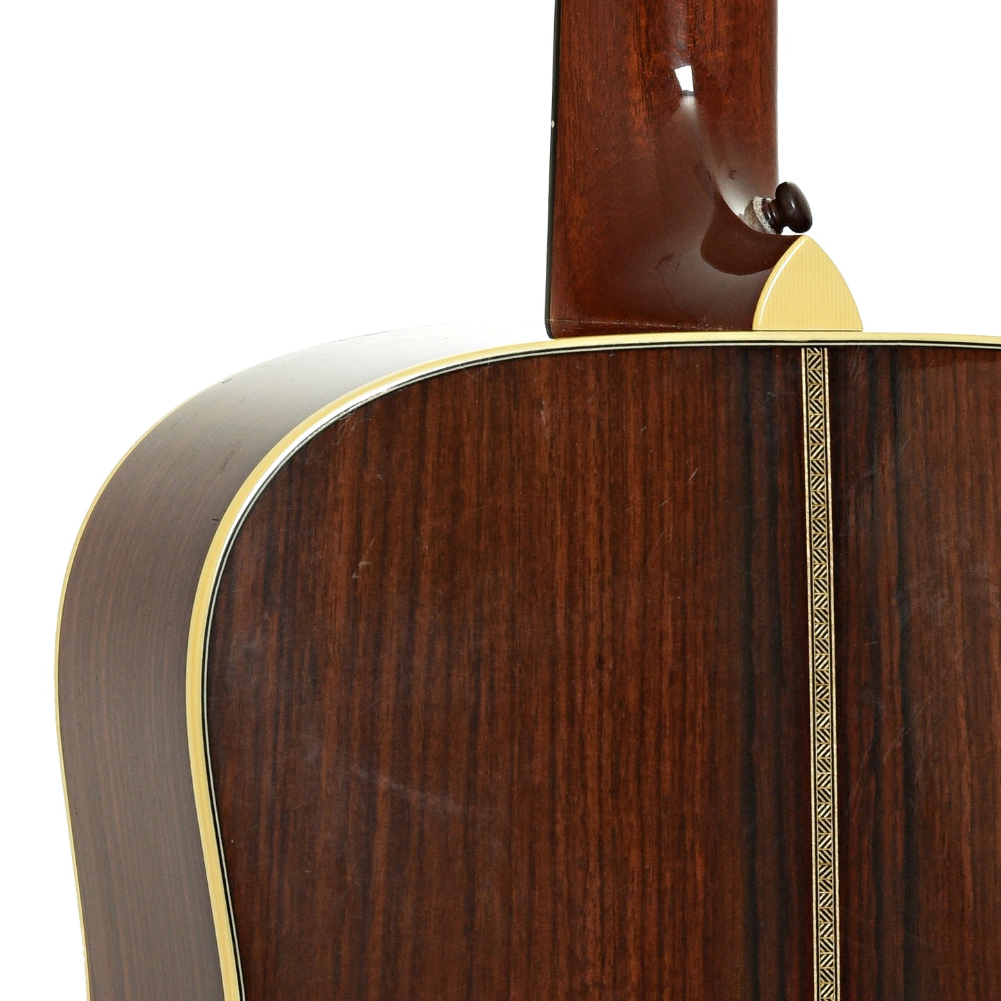 Neck joint of Bourgeois Vintage D LH Acoustic Guitar 