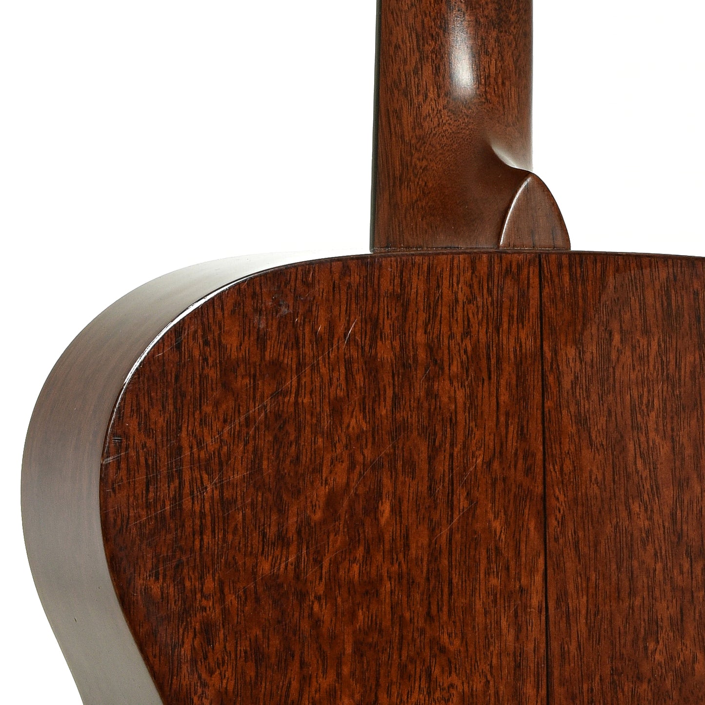 Neck joint of Martin Custom 000-18 Acoustic Guitar 