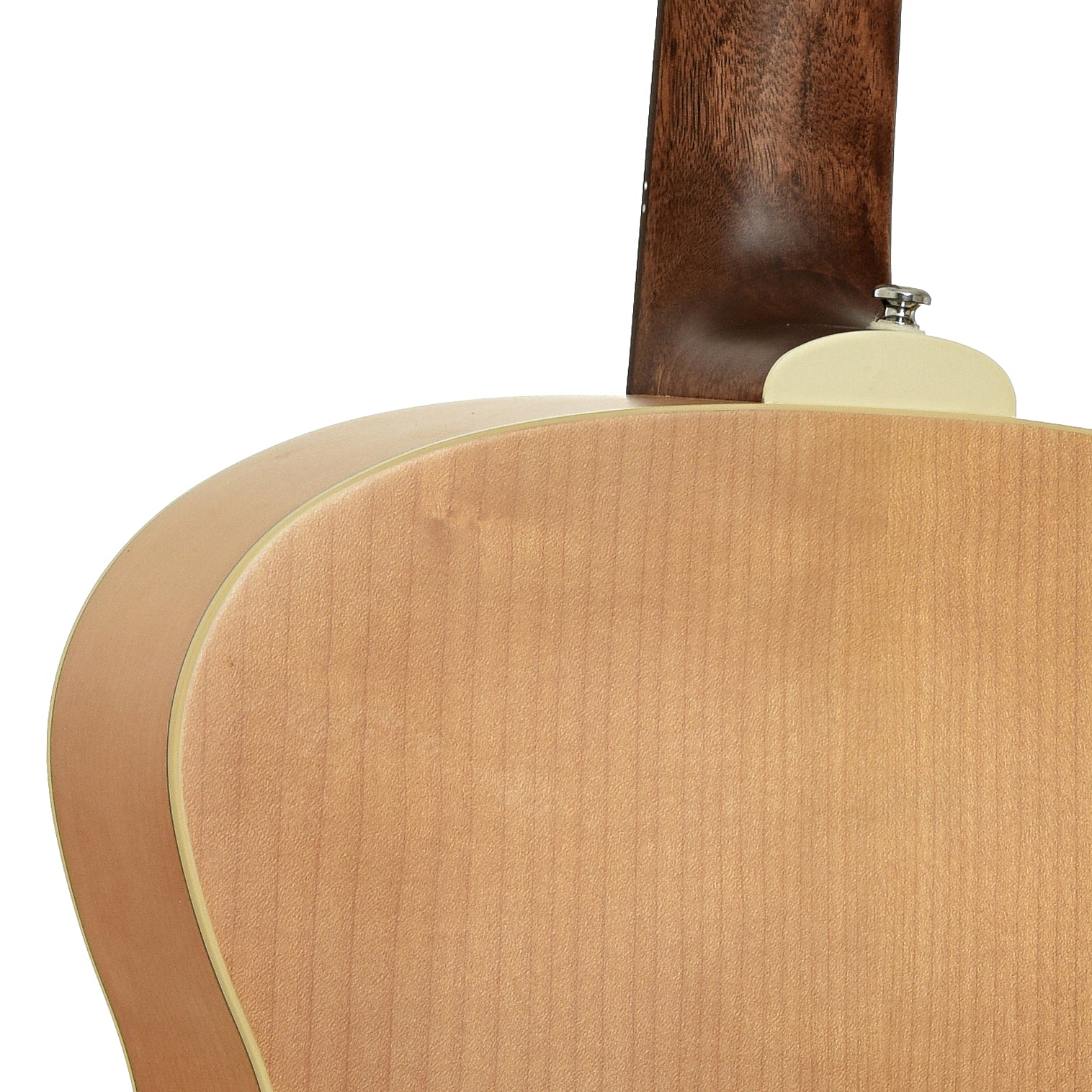 Neck joint of Guild F-2512E Maple Blonde Left Handed 12-String Acoustic Guitar