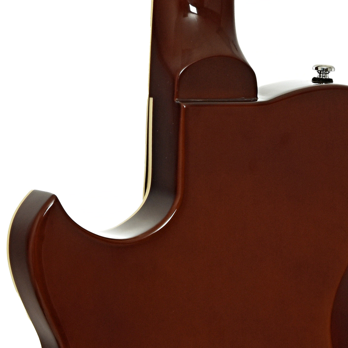 Neck joint of Reverend Roundhouse II FM Electric Guitar