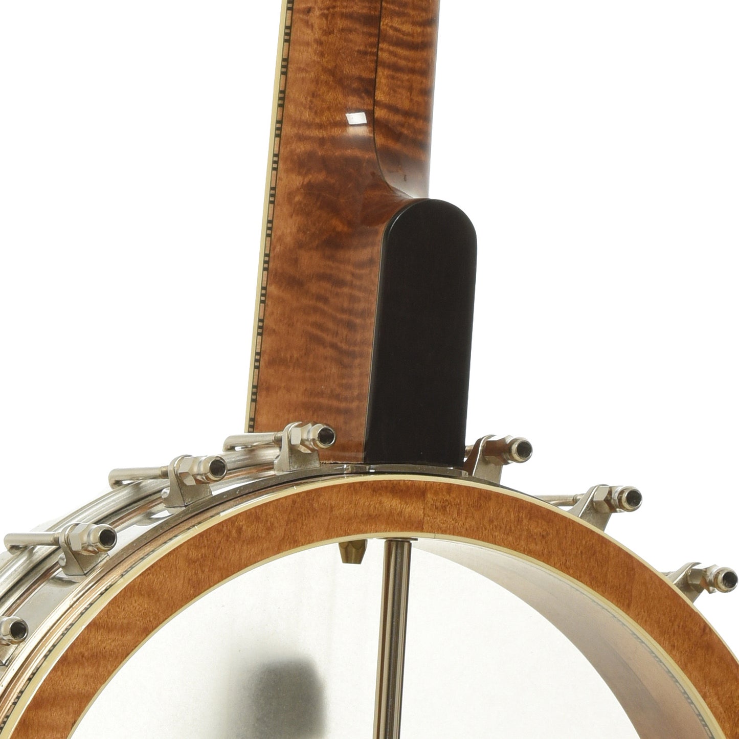 Neck joint of Wildwood Balladeer Openback Banjo