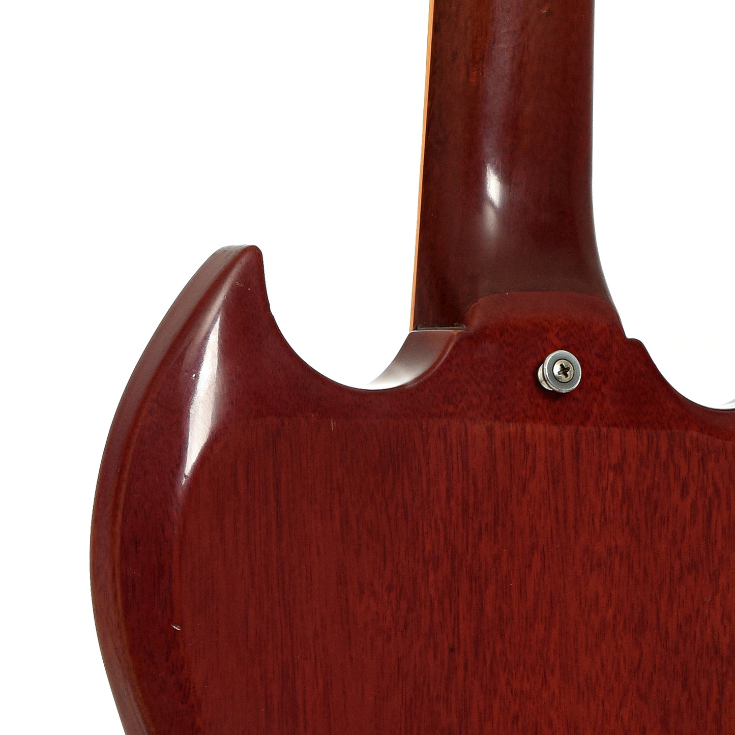 Neck joint of Gibson Les Paul Standard Electric Guitar
