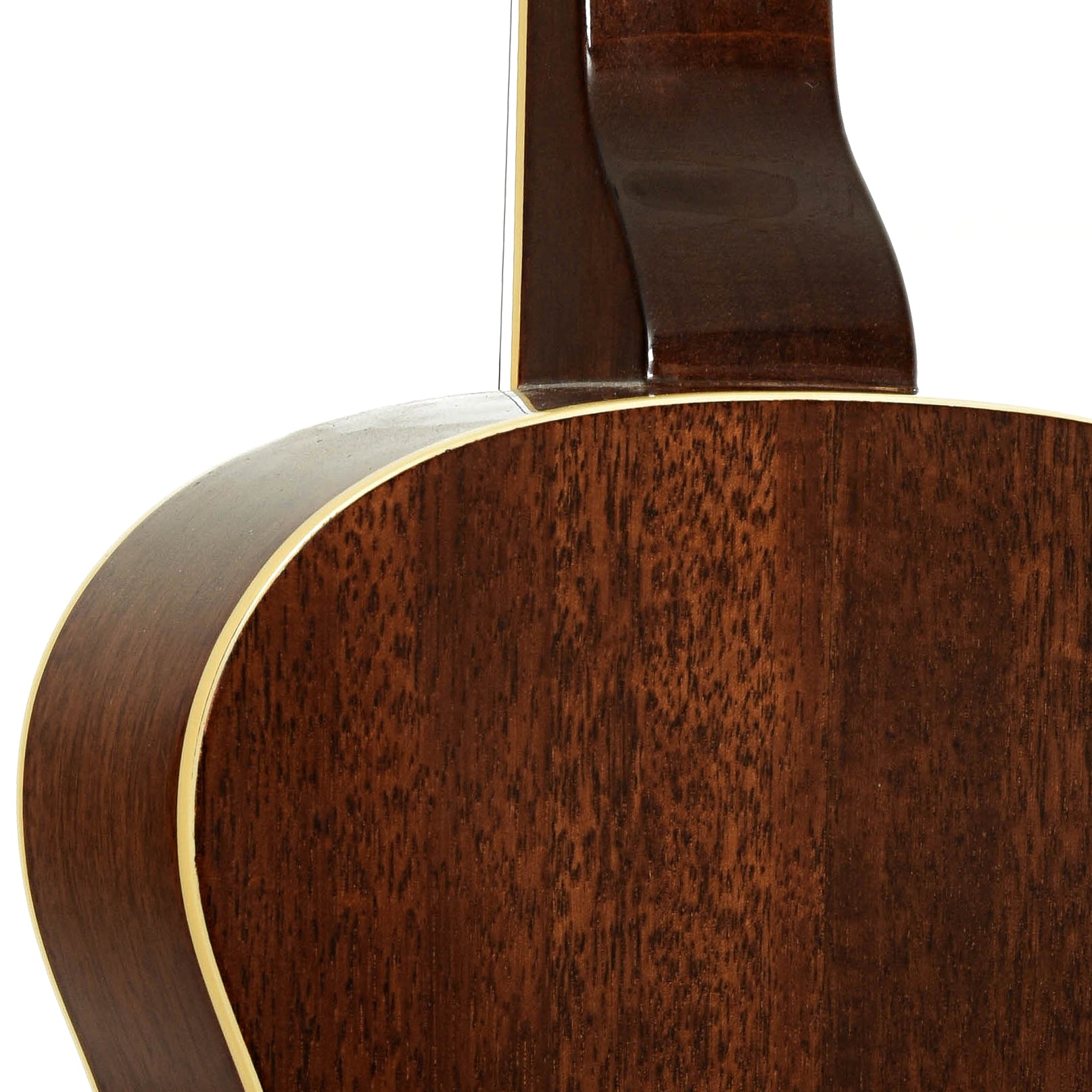 Neck joint of Flinthill FHD100S Squareneck Resonator Guitar 