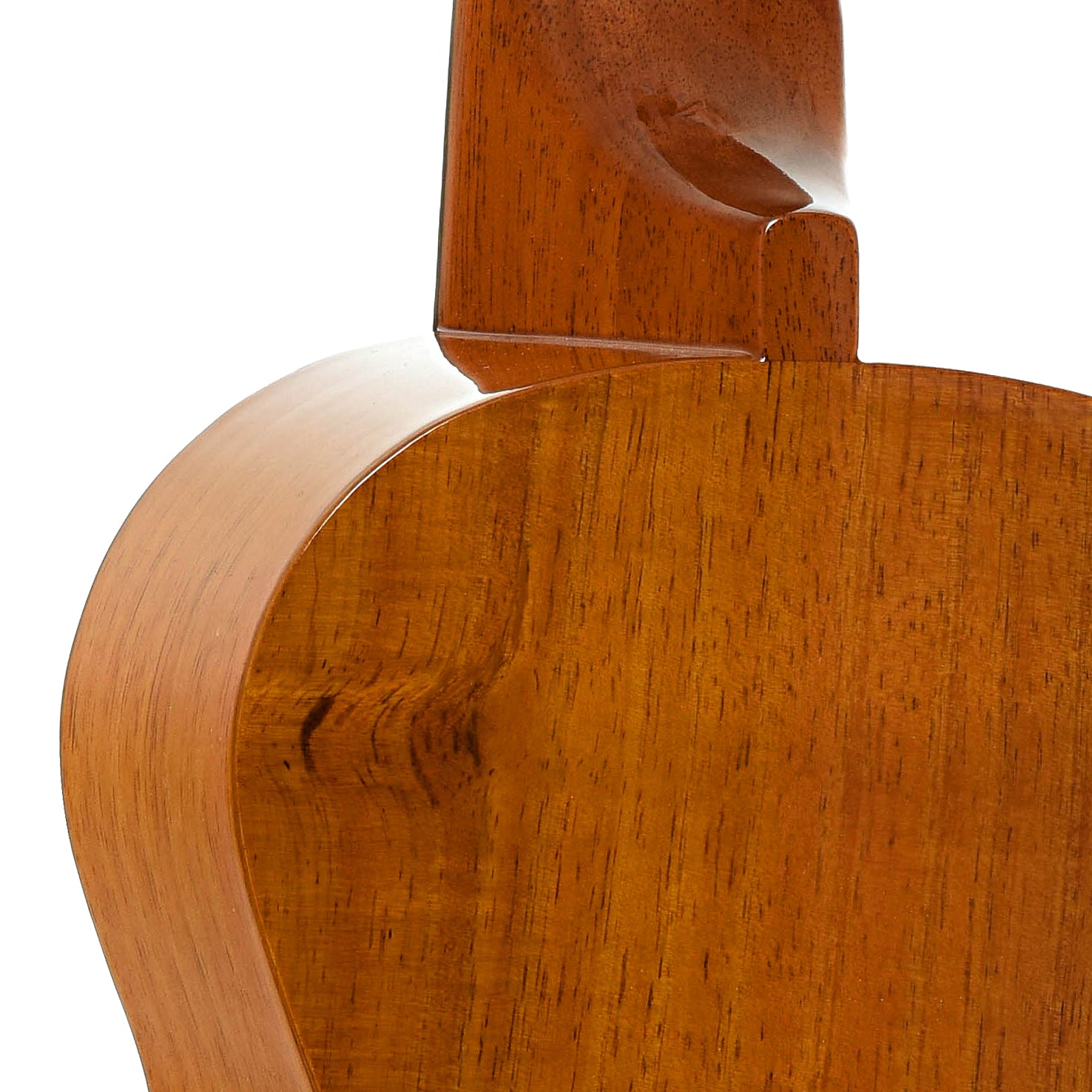 Neck joint of Kiwaya Eco Series KS-5 Koa Soprano Ukulele