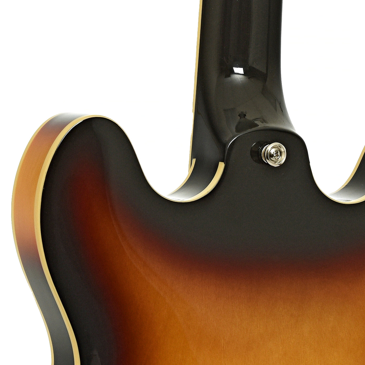 Neck joint of Epiphone Casino VS Hollowbody Electric Guitar