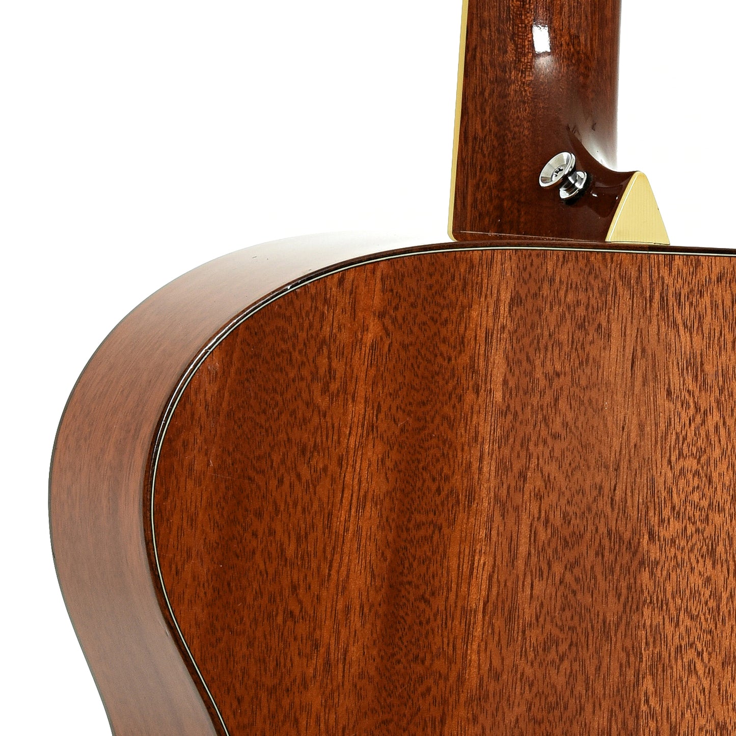 Neck joint of Larrivee J-05 Acoustic Guitar