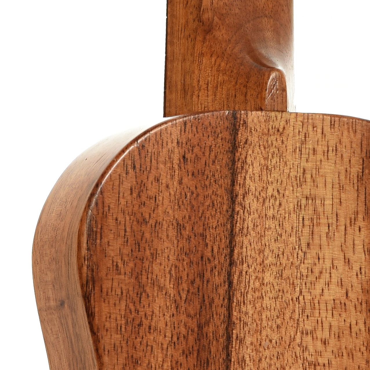 Neck joint of Kamaka HF-1 Soprano Ukulele