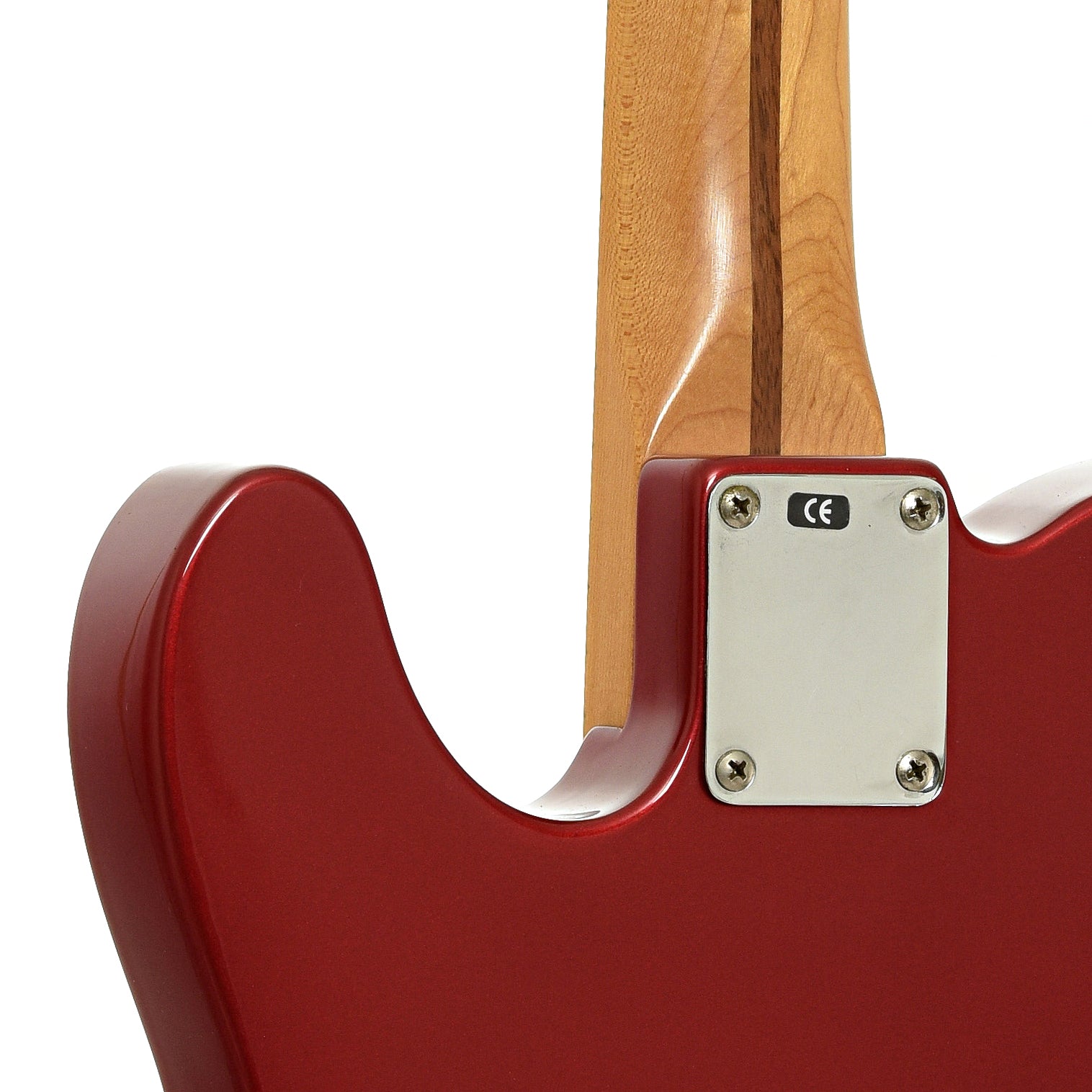 Neck joint of Fender Deluxe Nashville Telecaster Electric Guitar