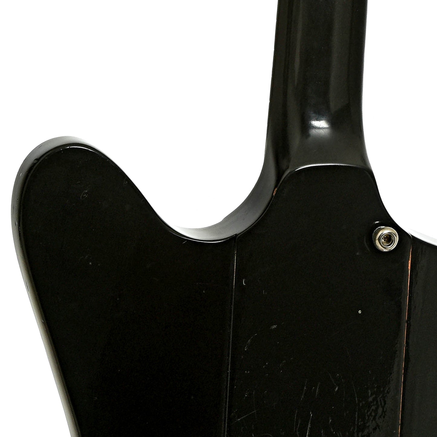 Neck joint of Gibson Firebird III Bicentennial 76 Electric Guitar