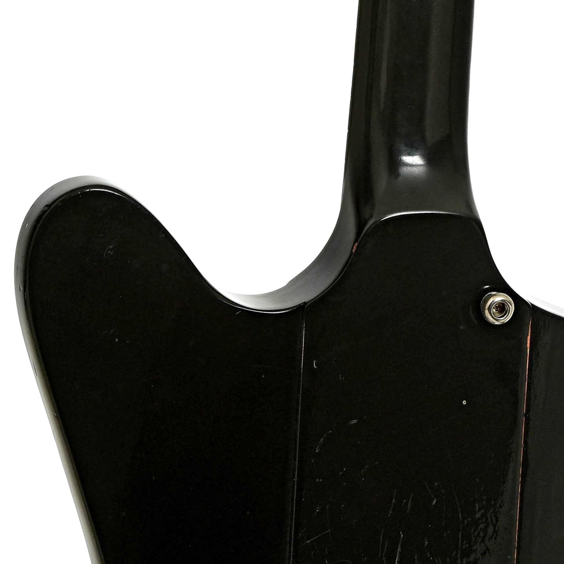 Neck joint of Gibson Firebird III Bicentennial 76 Electric Guitar