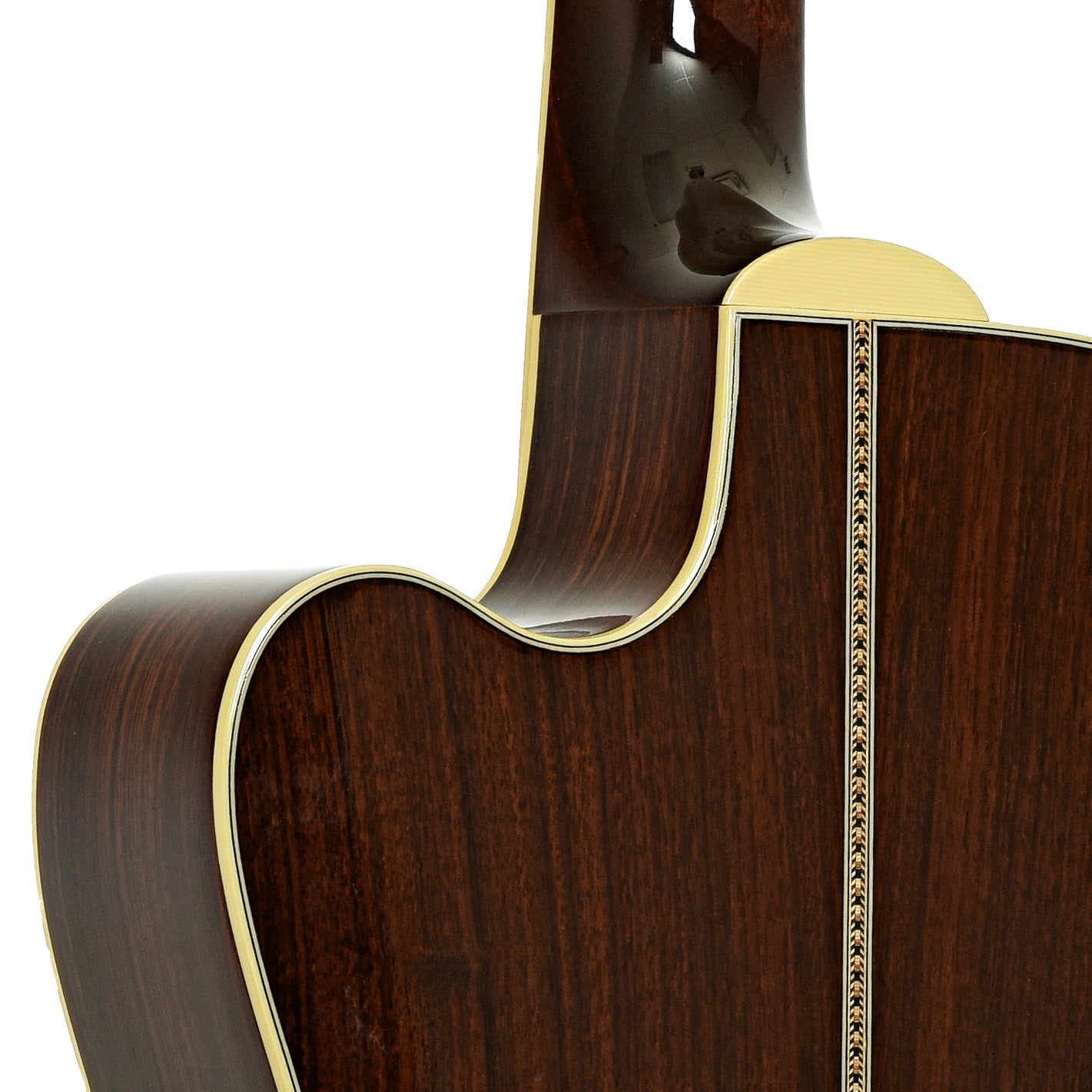 Neck joint of Santa Cruz H Acoustic Guitar
