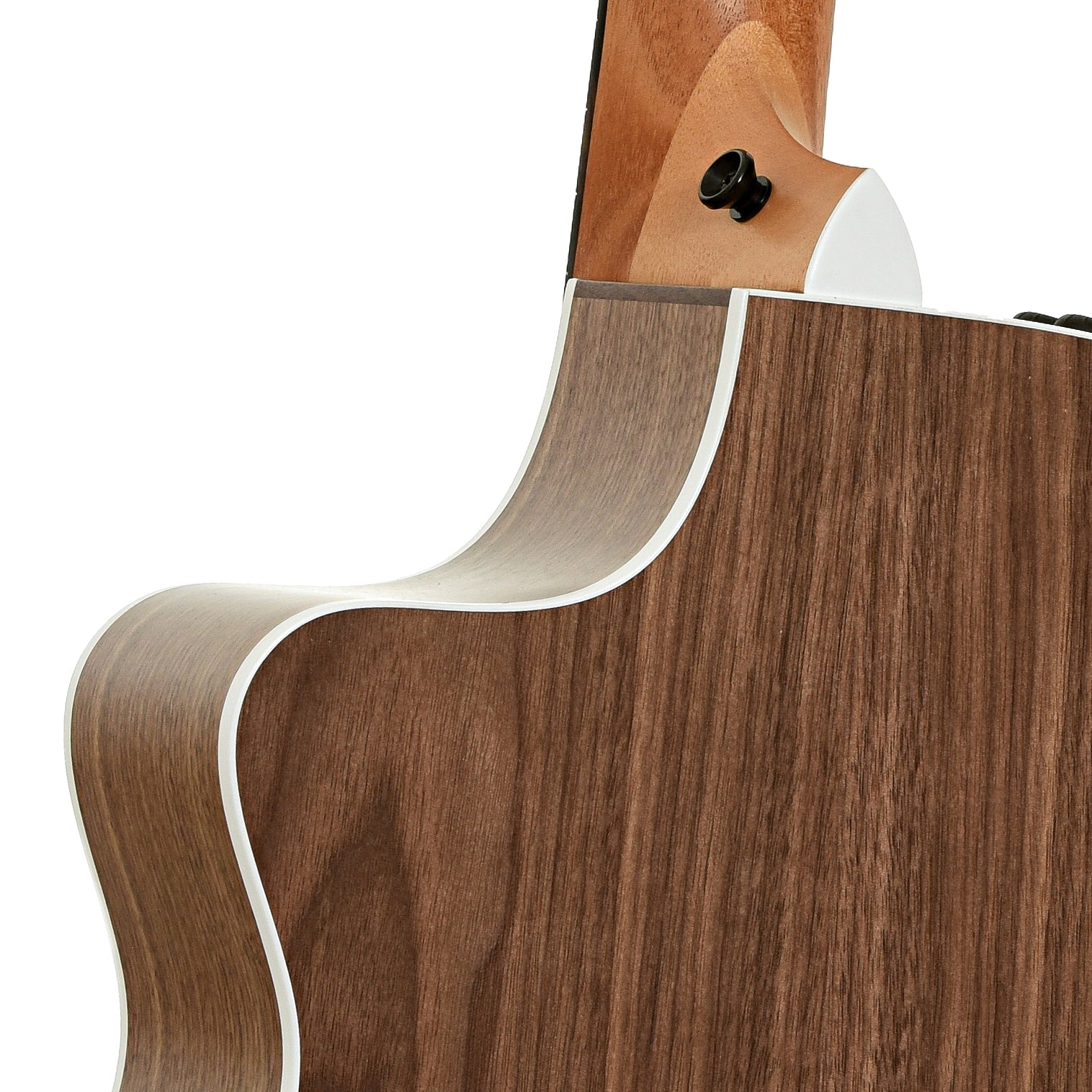 Neck joint of Taylor 212ce Acoustic-Electric Guitar