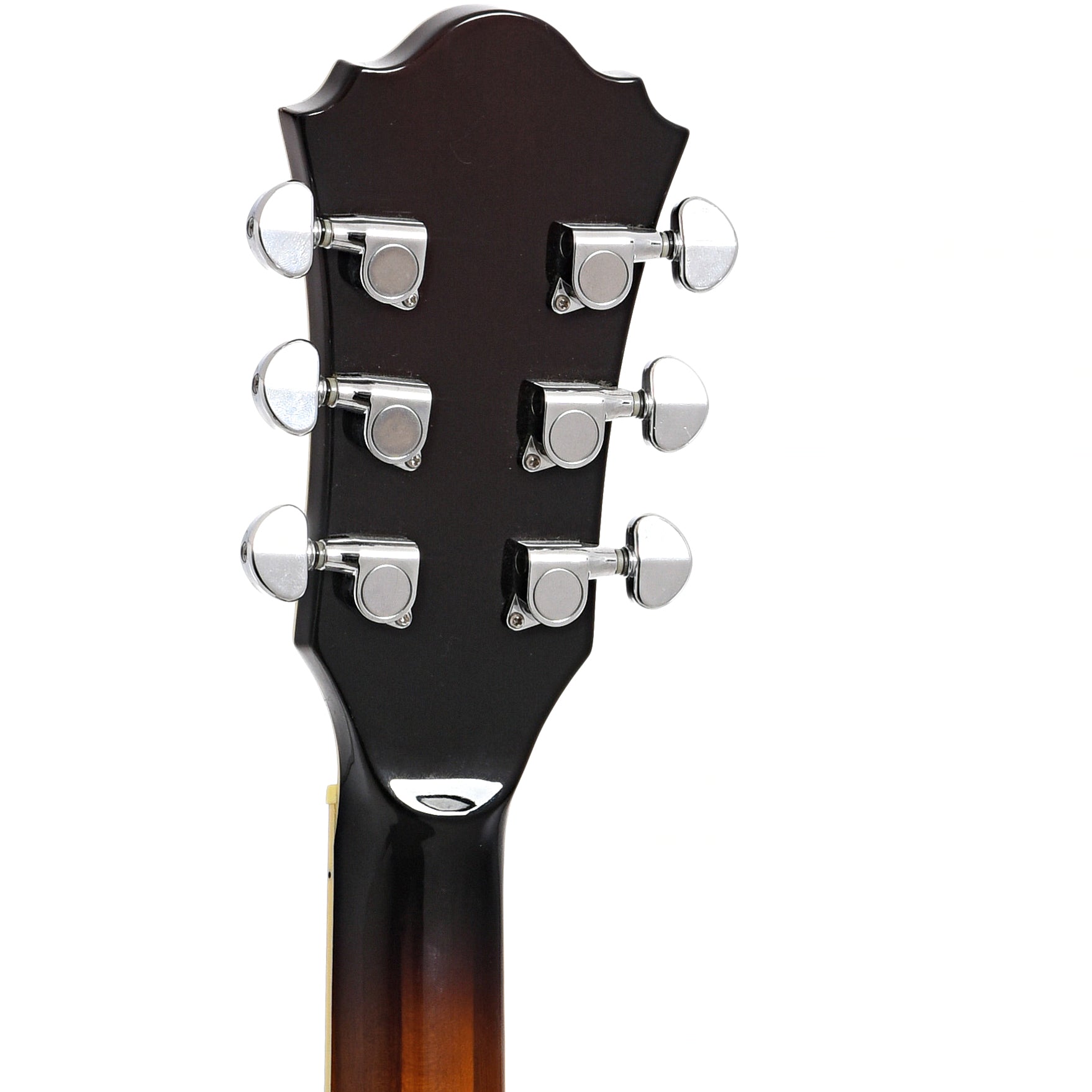 Back headstock of Ibanez Artcore AF85L Hollowbody Electric Guitar (c.2004)