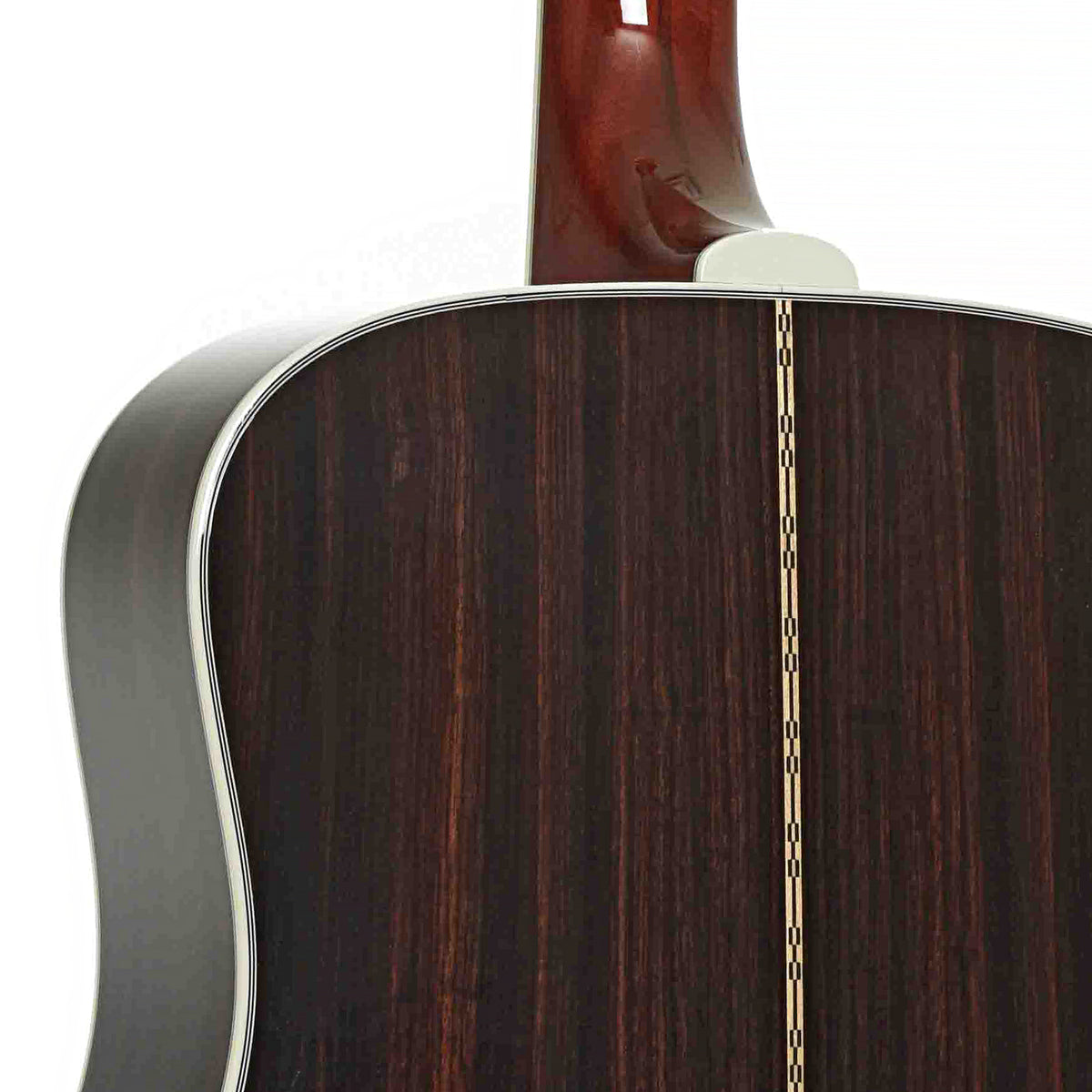 Heel of Guild USA D-55 Dreadnought Acoustic Guitar, Natural