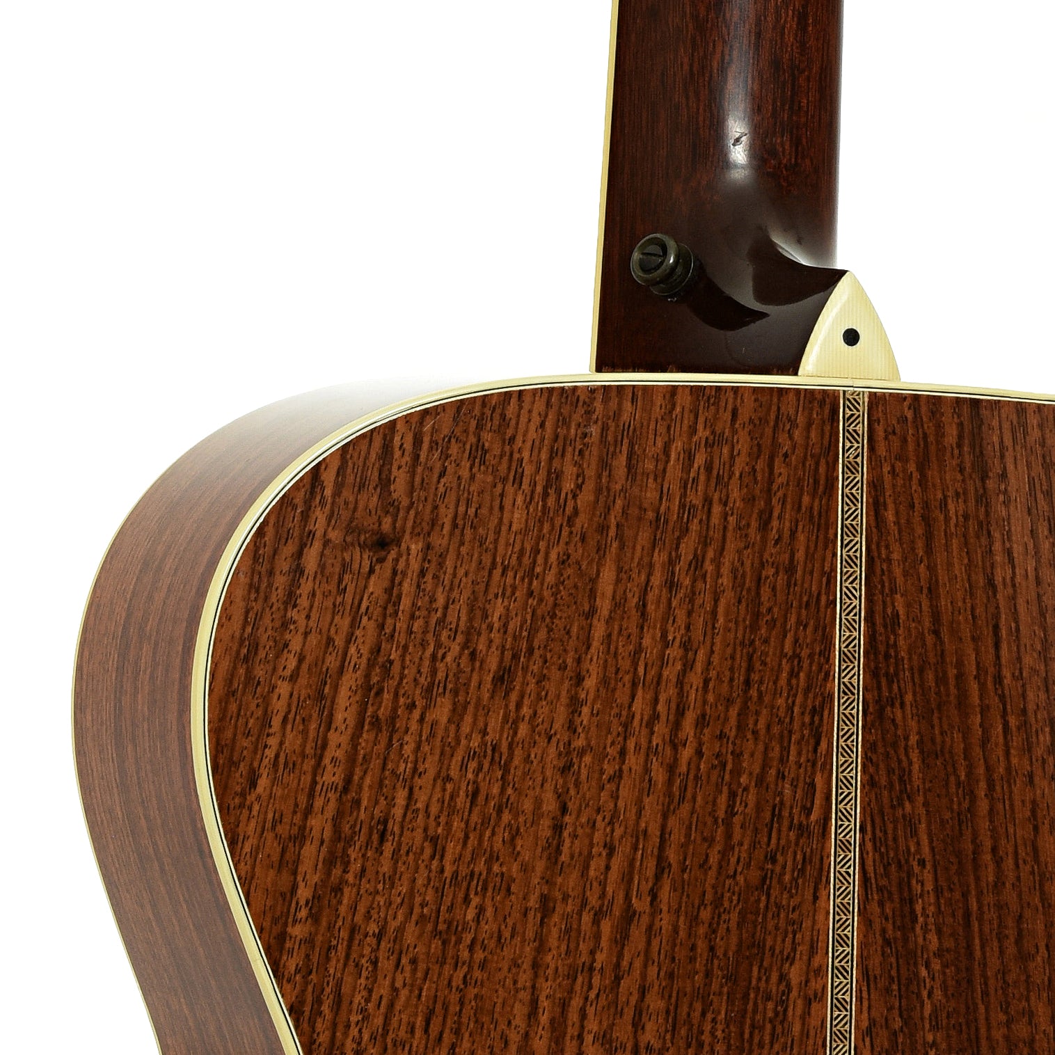Neck joint of Collings OM-3 Acoustic Guitar 