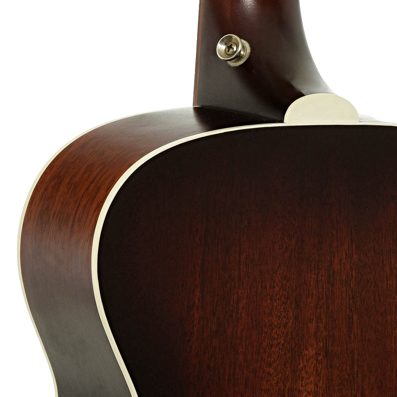 Neck joint of Guild M-25E Acoustic Guitar