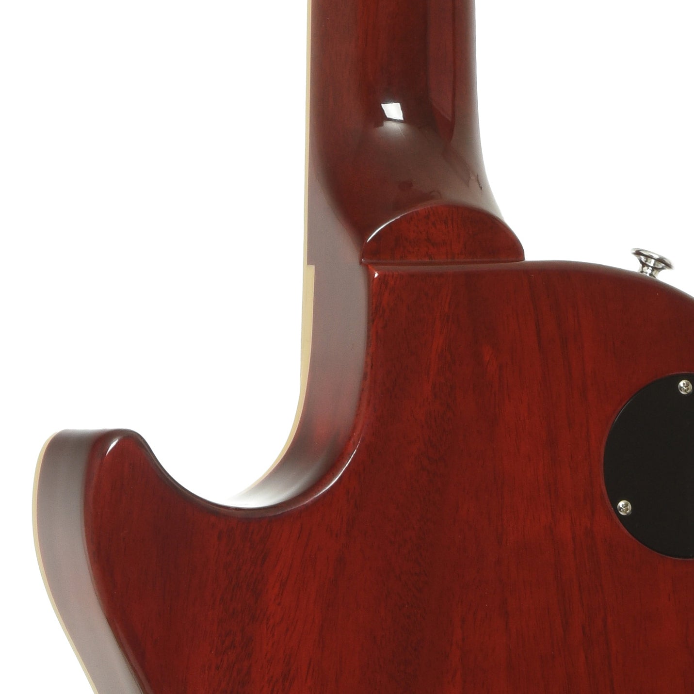 Neck joint of Gibson Les Paul Standard 50s Figured Electric Guitar