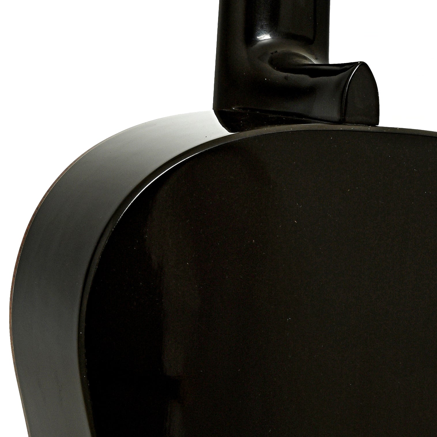 Neck joint of Leviora C-2 Carbon Fiber Classical Guitar