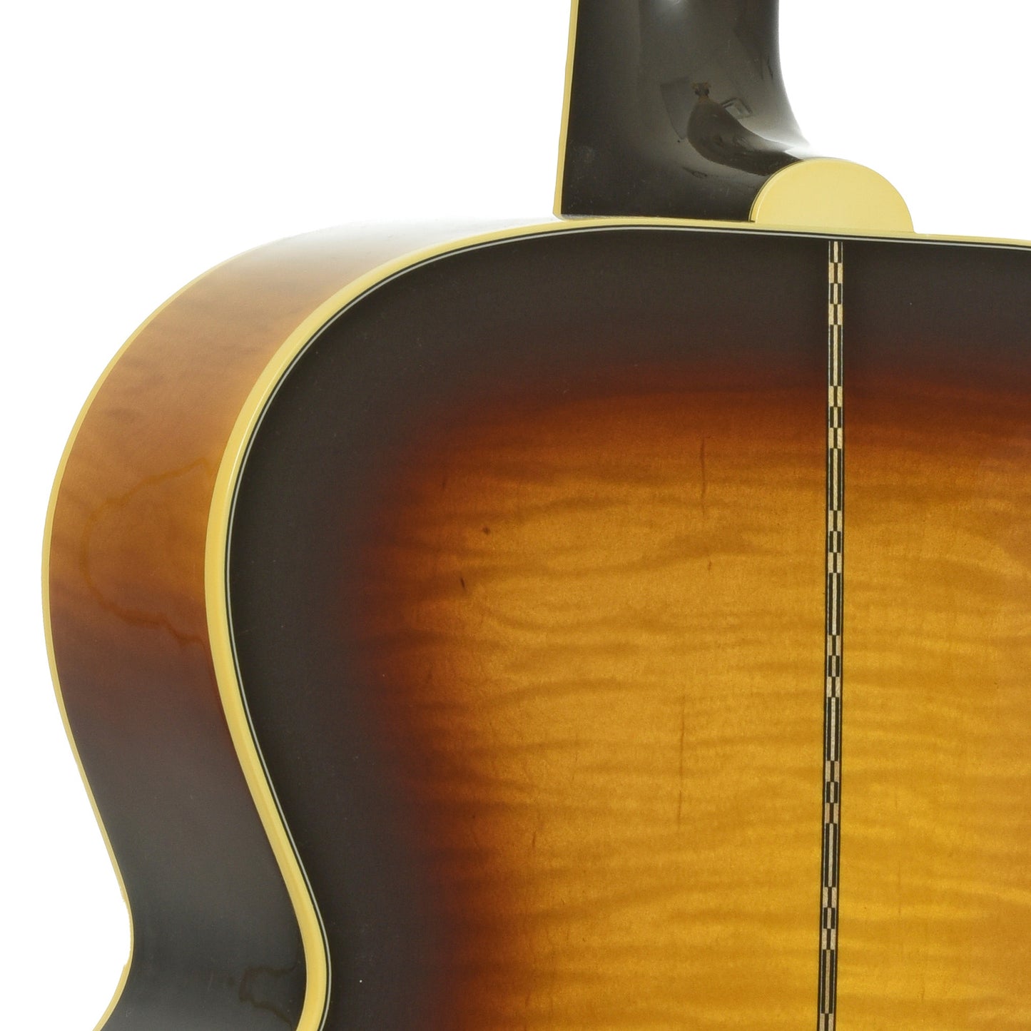 Neck joint of Gibson SJ-200 Original Acoustic Guitar