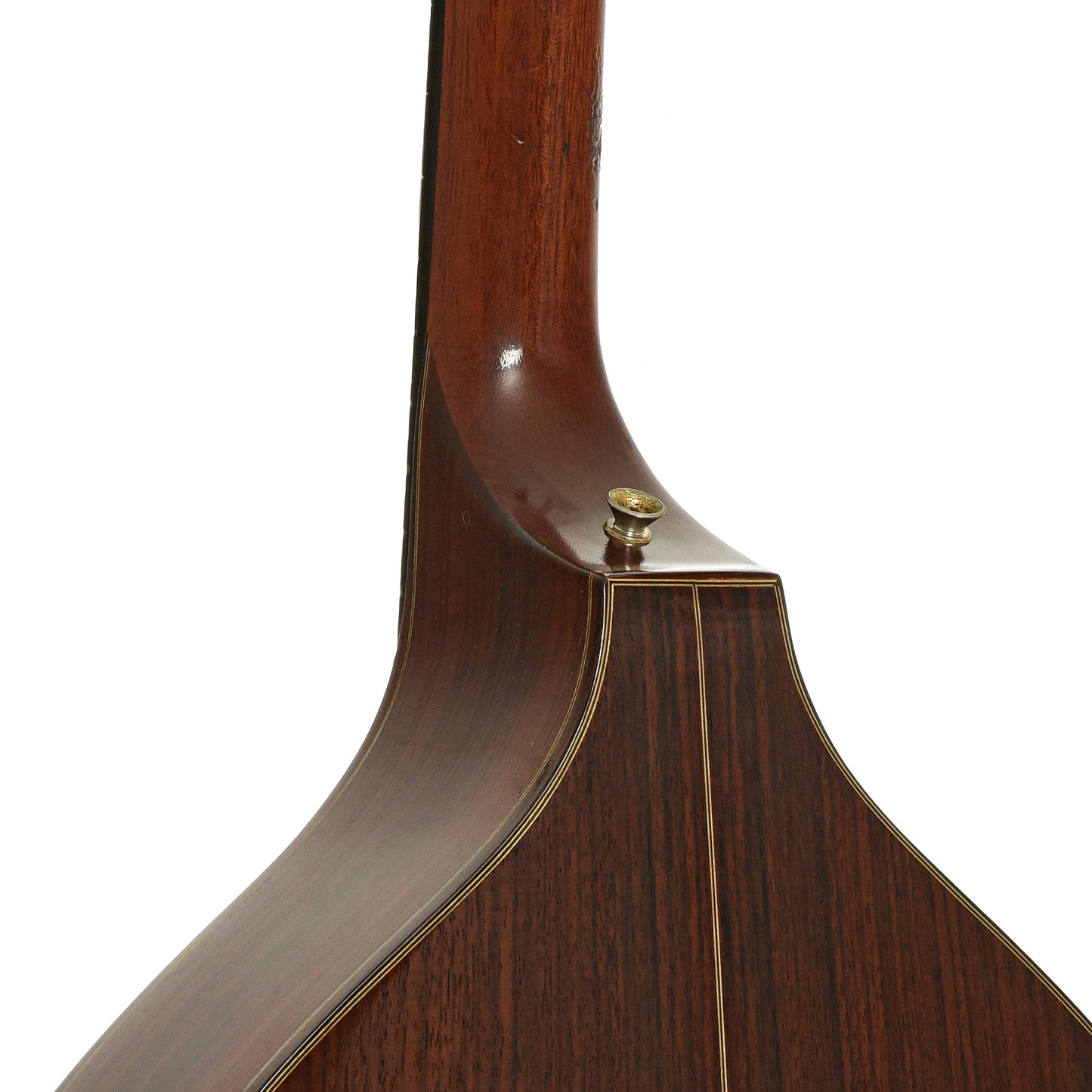 Neck joint of Stefan Sobell Octave Mandolin