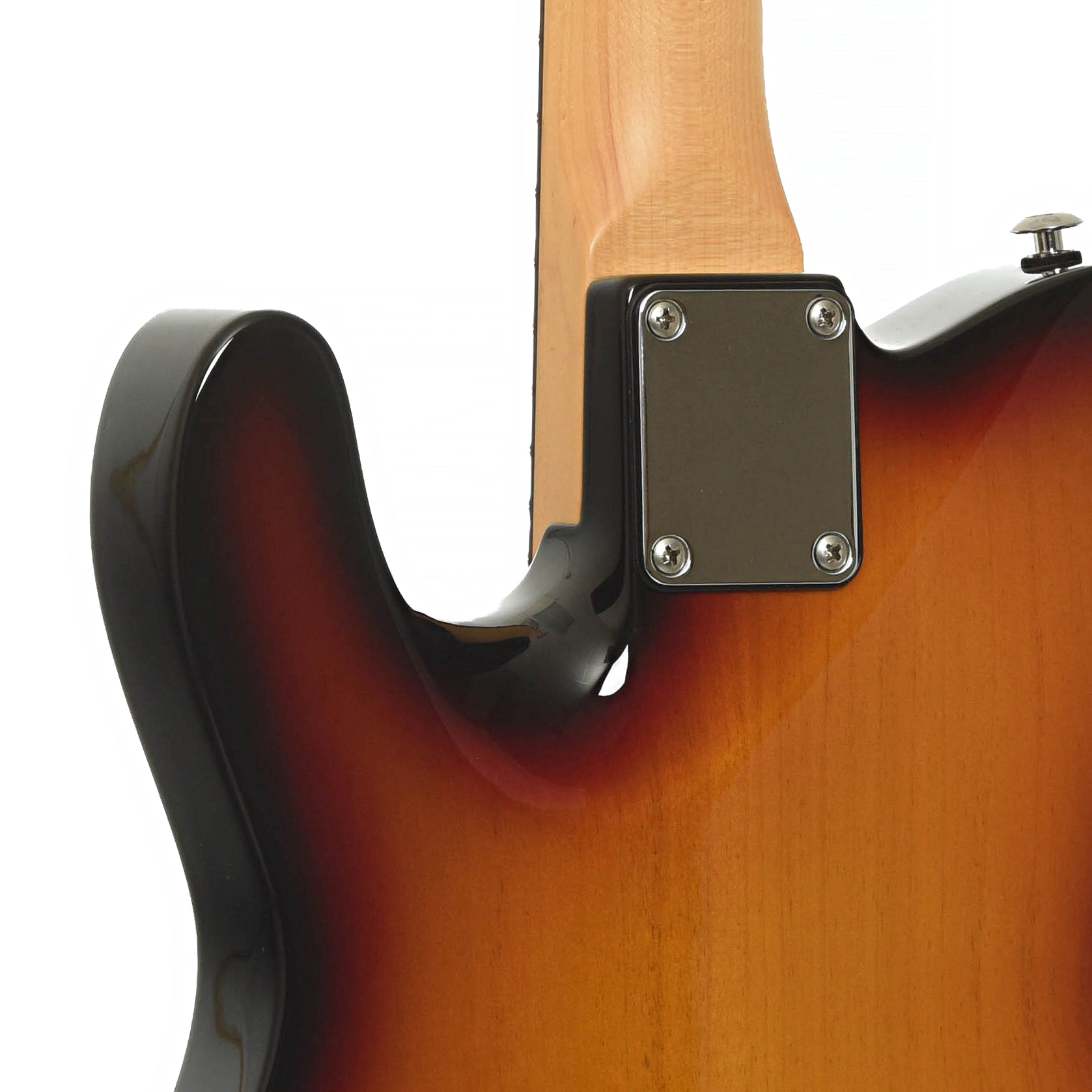Neck joint of Suhr Alt T Electric Guitar