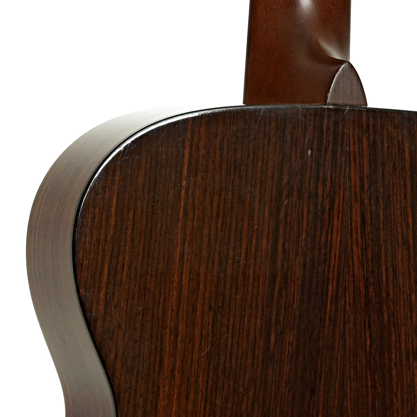 Neck joint of Martin OM-21 Acoustic Guitar 