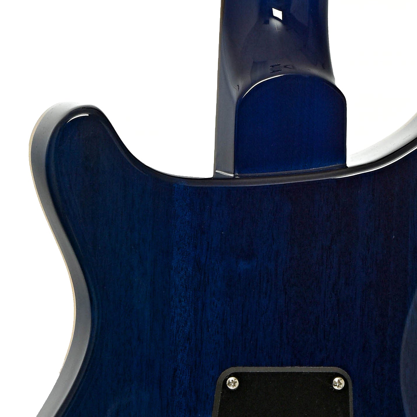 Neck joint of PRS SE Special Semi-Hollow Electric Guitar Lake Blue