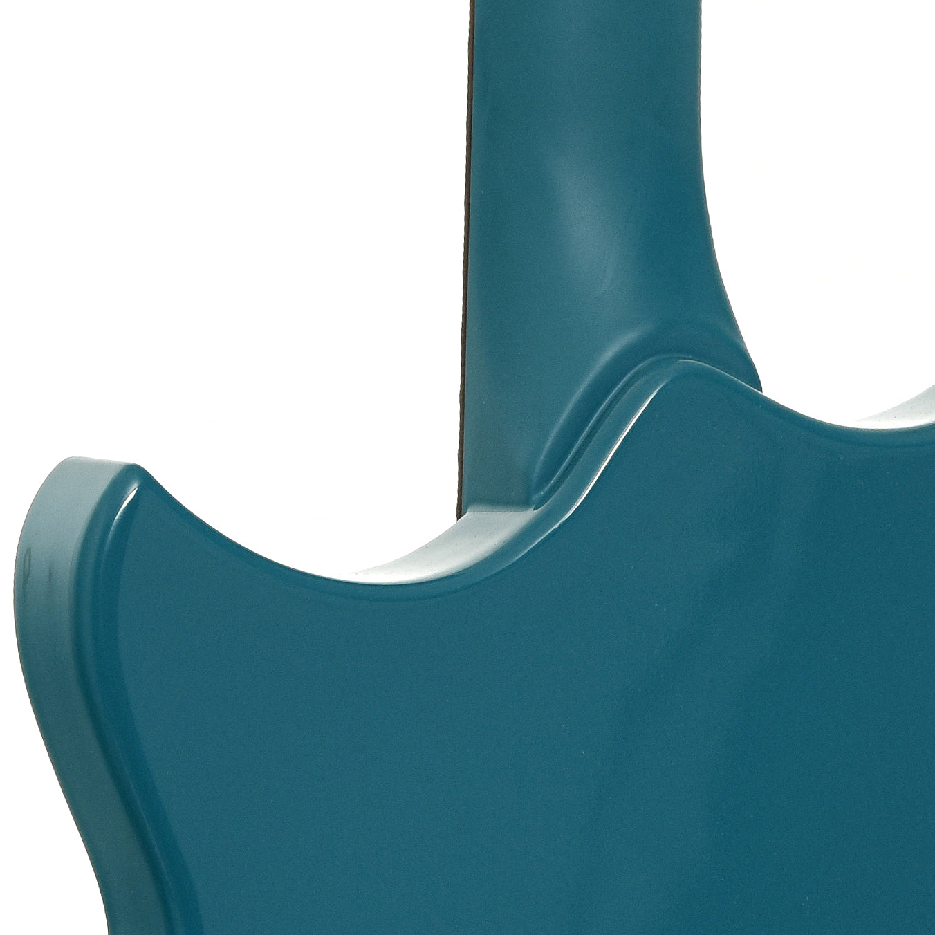 Neck joint of Yamaha RSE20 Revstar Element Electric Guitar, Swift Blue