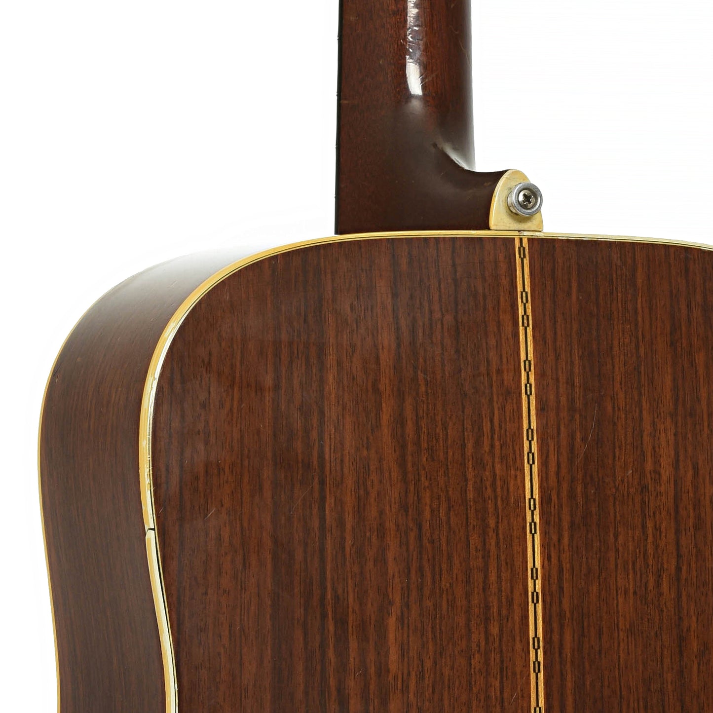 Neck joint of Martin D-28 Acoustic Guitar