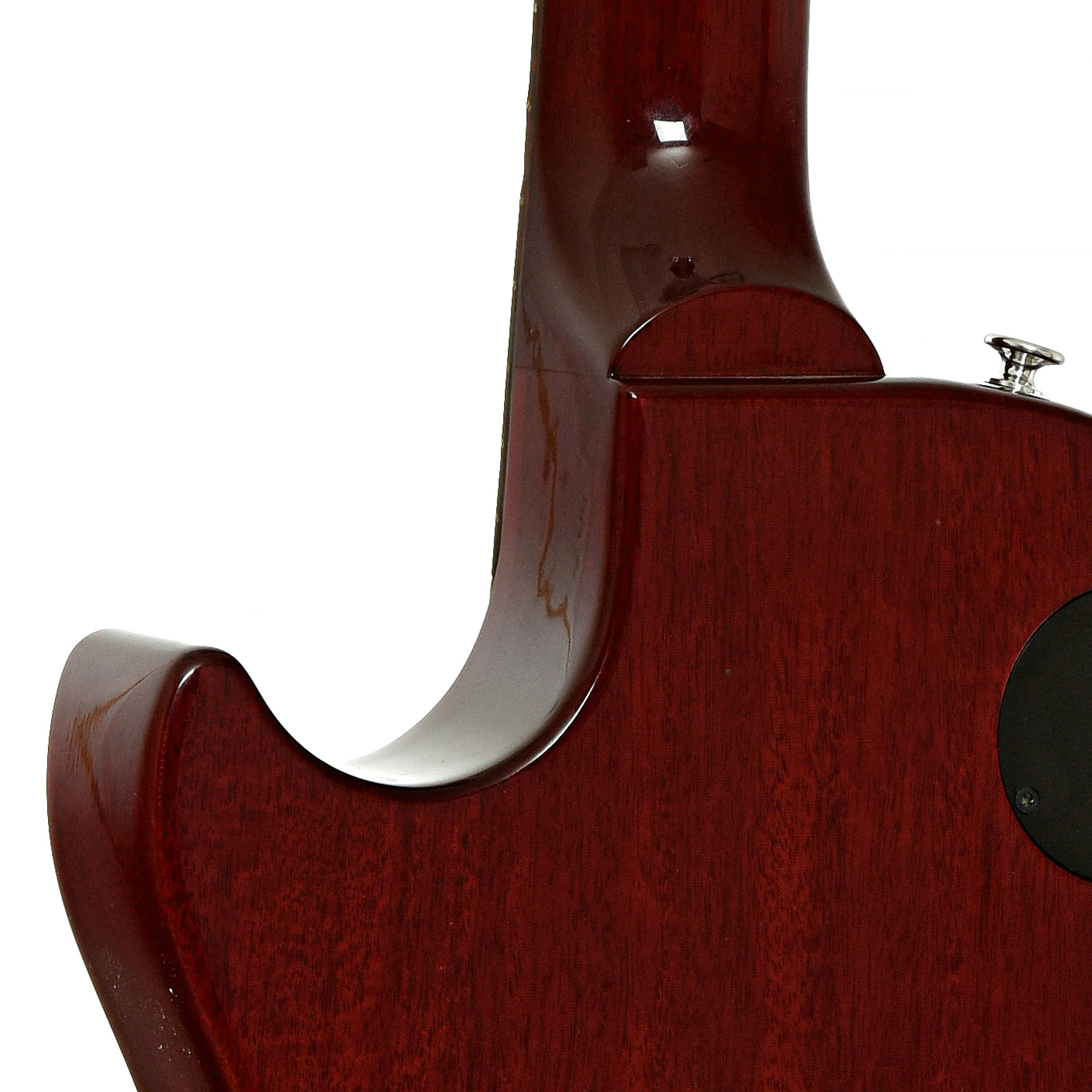 Neck joint of Gibson Les Paul Studio Electric Guitar