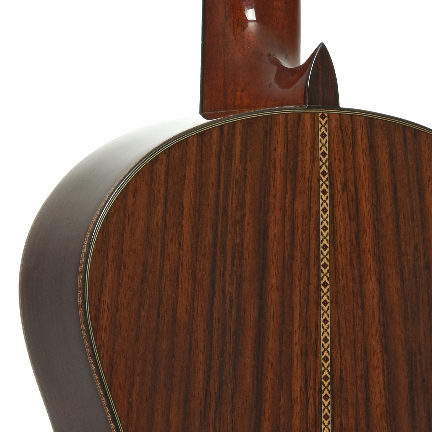 Neck joint of Alvarez-Yairi CY-120 Classical Acoustic Guitar