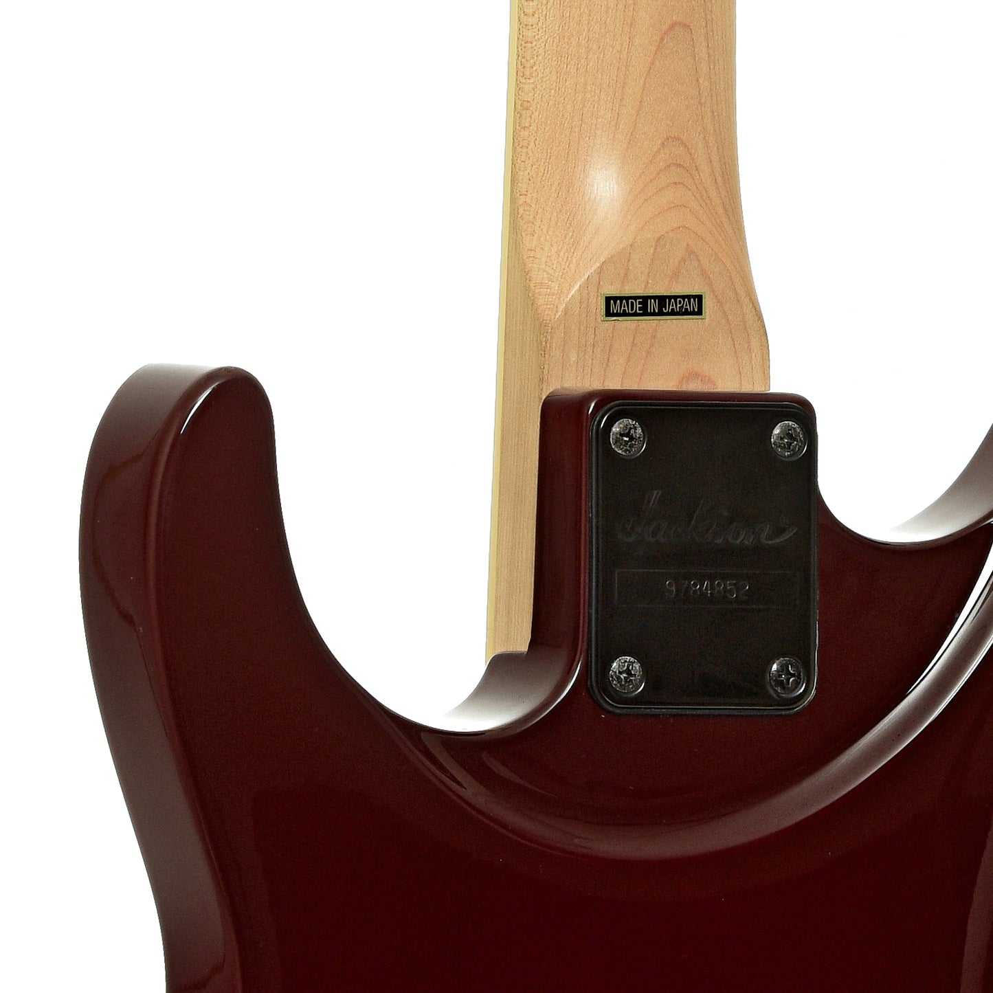 Neck joint of Jackson DKMG Electric Guitar
