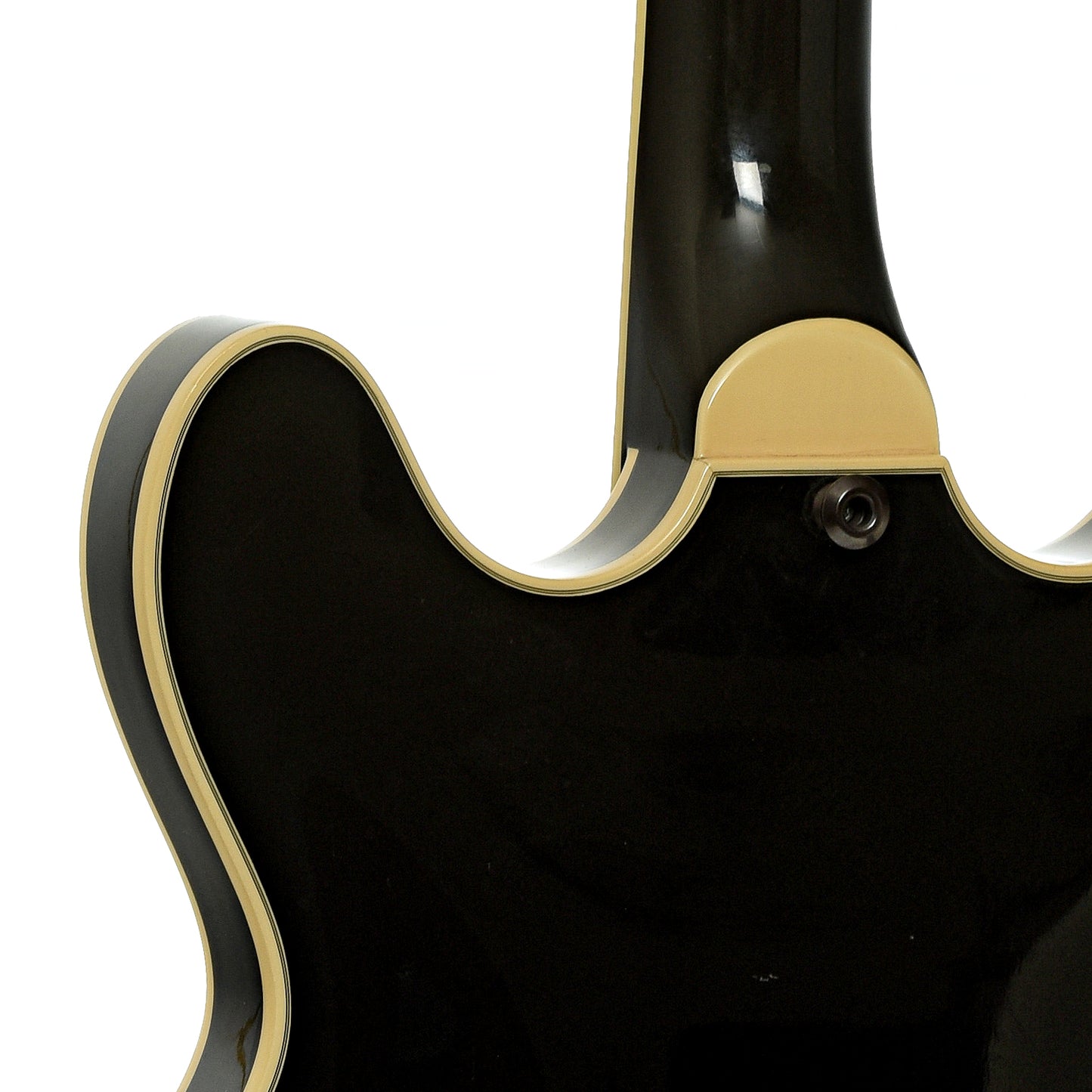 Neck joint of Guild SF4-BK Starfire Semi-Hollowbody Electric Guitar