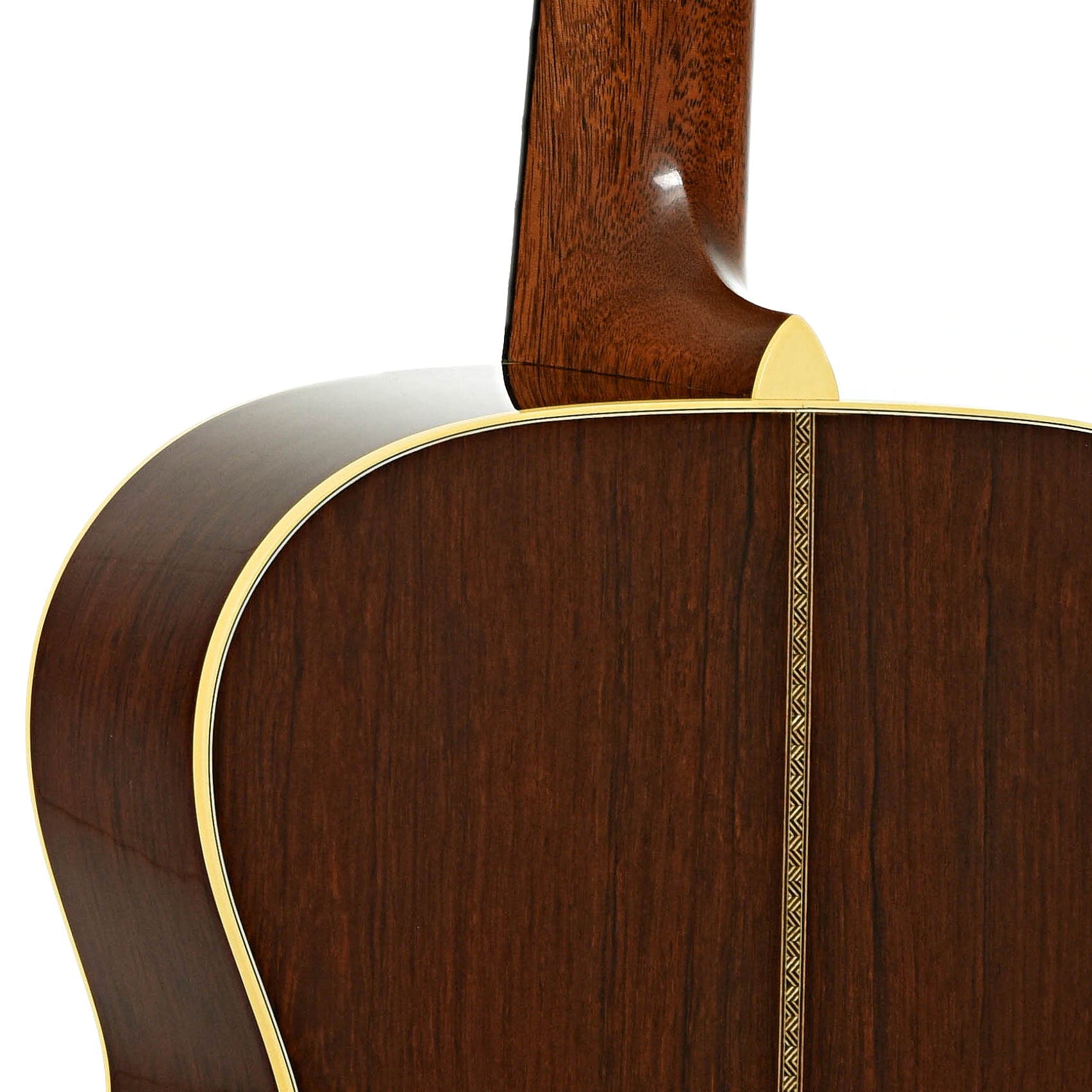 Neck joint of Martin Custom Shop 000-28 Authentic, Madagascar Rosewood, Acoustic Guitar 