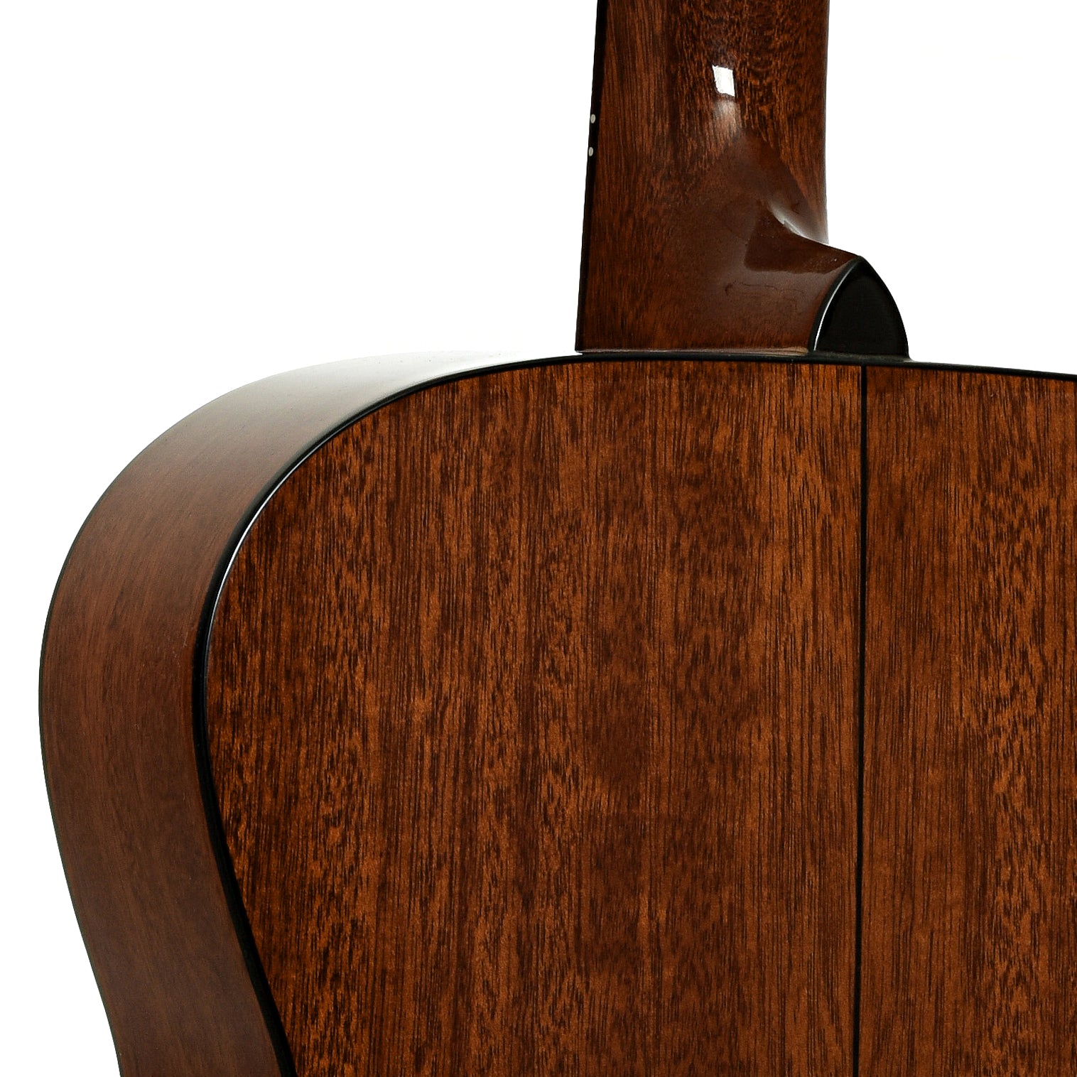 Neck joint of Blueridge Contemporary Series LH 000 Acoustic Guitar