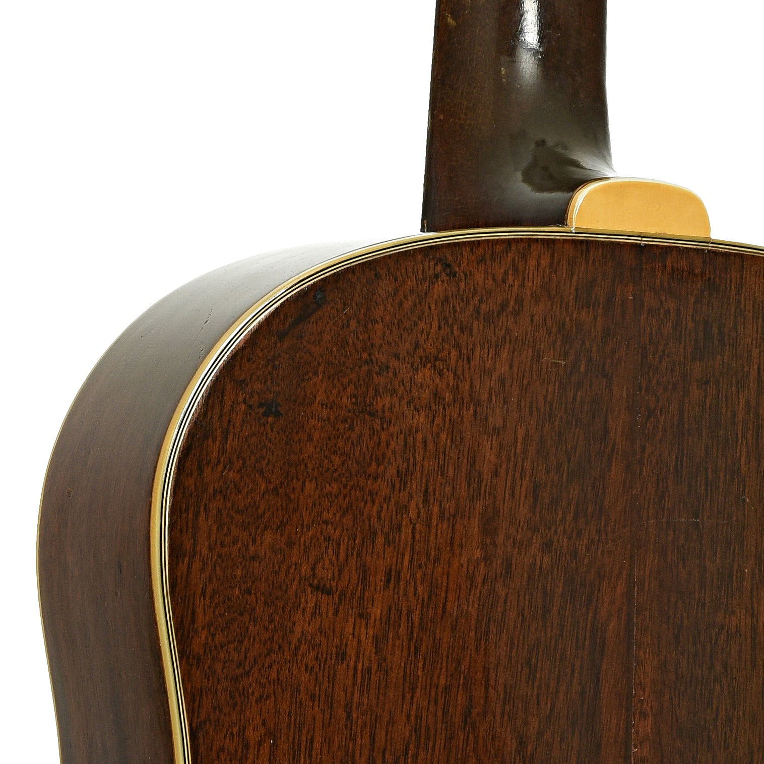 Neck joint of Gibson Southern Jumbo Acoustic Guitar